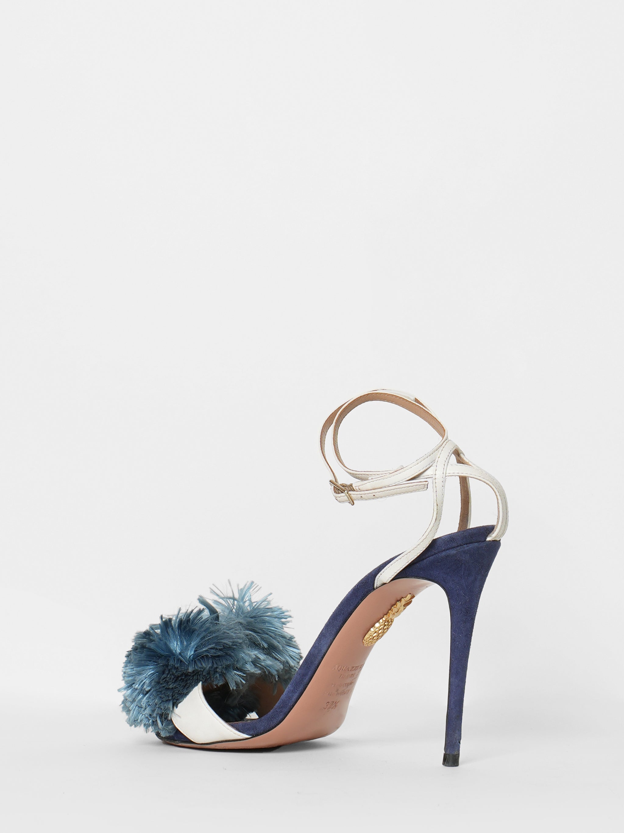 Aquazurra Navy Heels