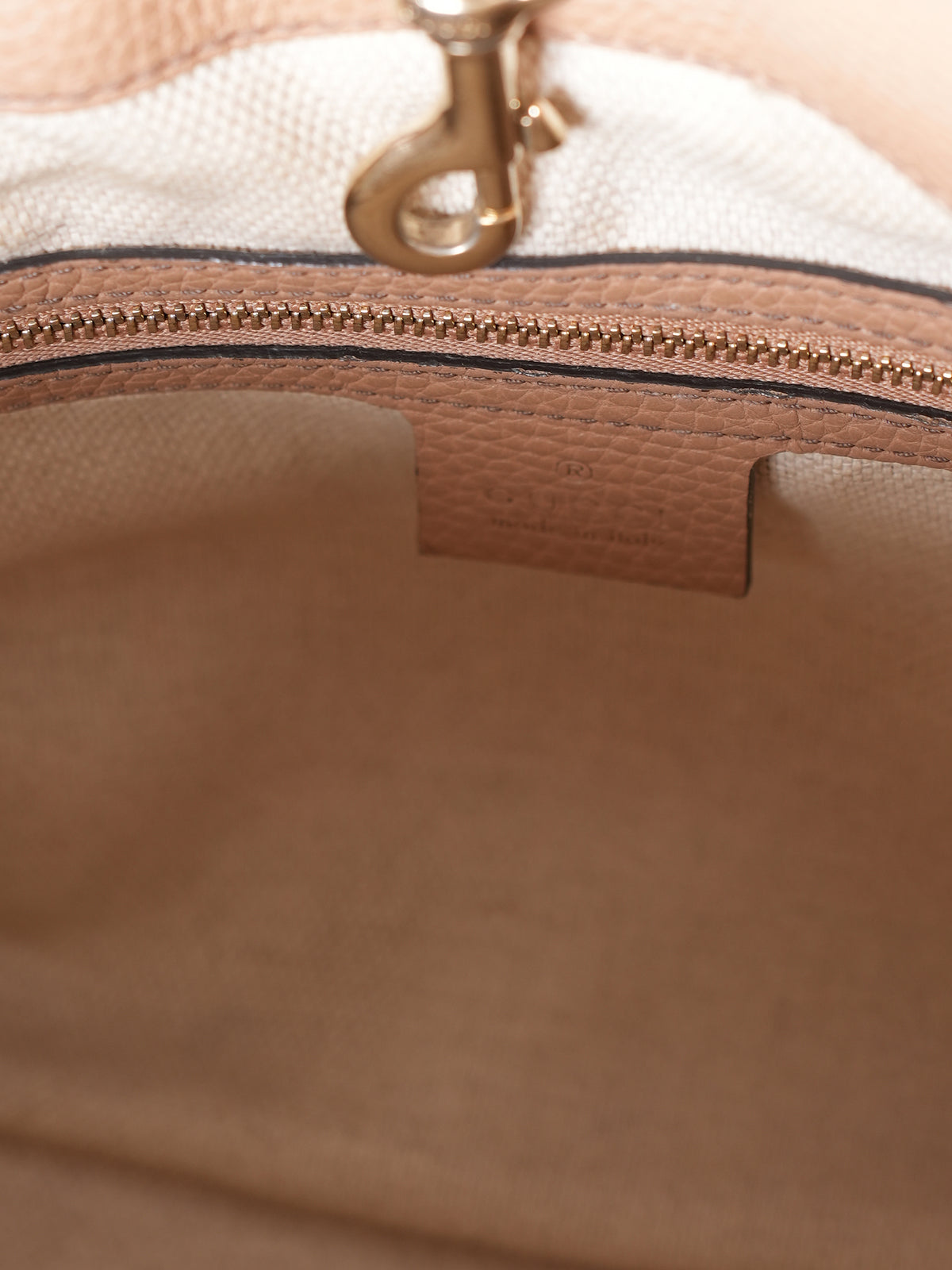 Gucci Old Rose Leather Soho Tote Bag