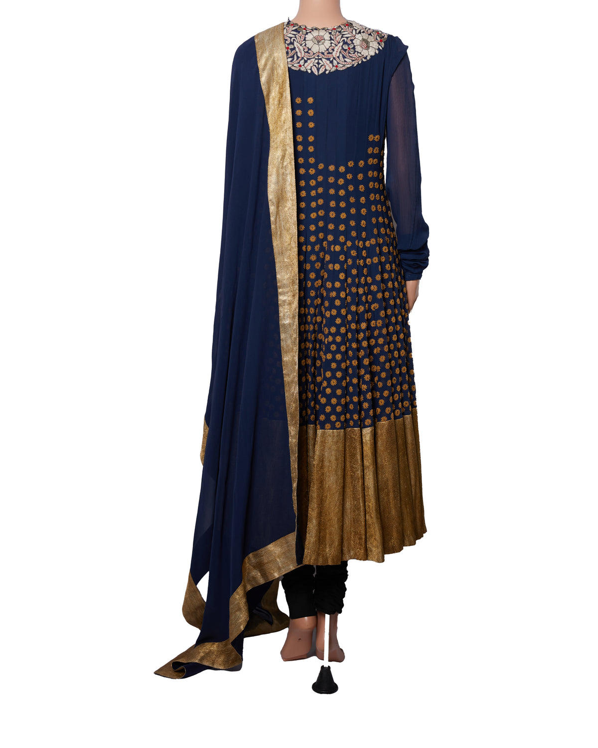 Anamika Khanna Embroidered Anarkali With Dupatta