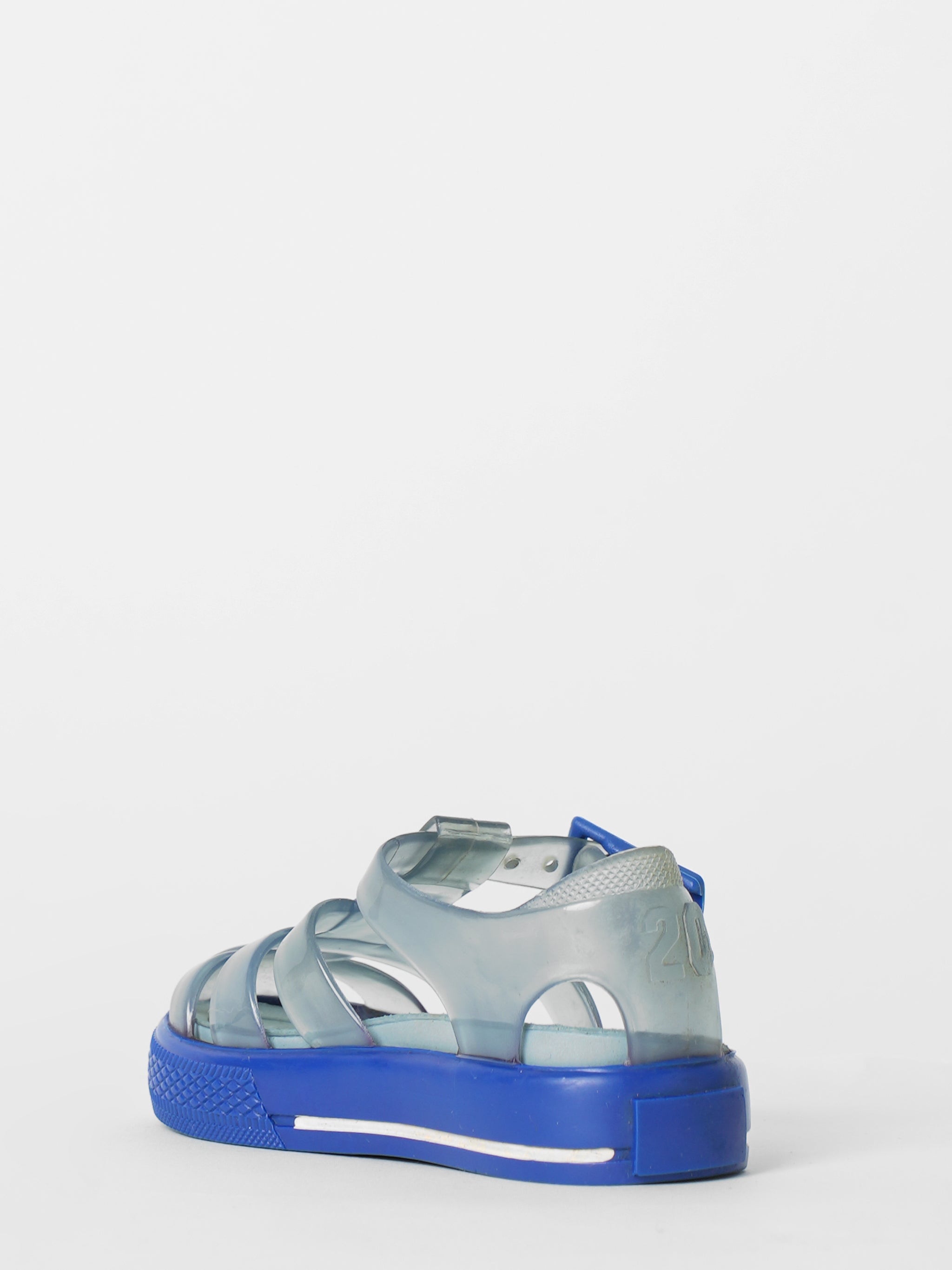 Dolce & Gabbana Unisex Blue & Grey Jelly Sandal