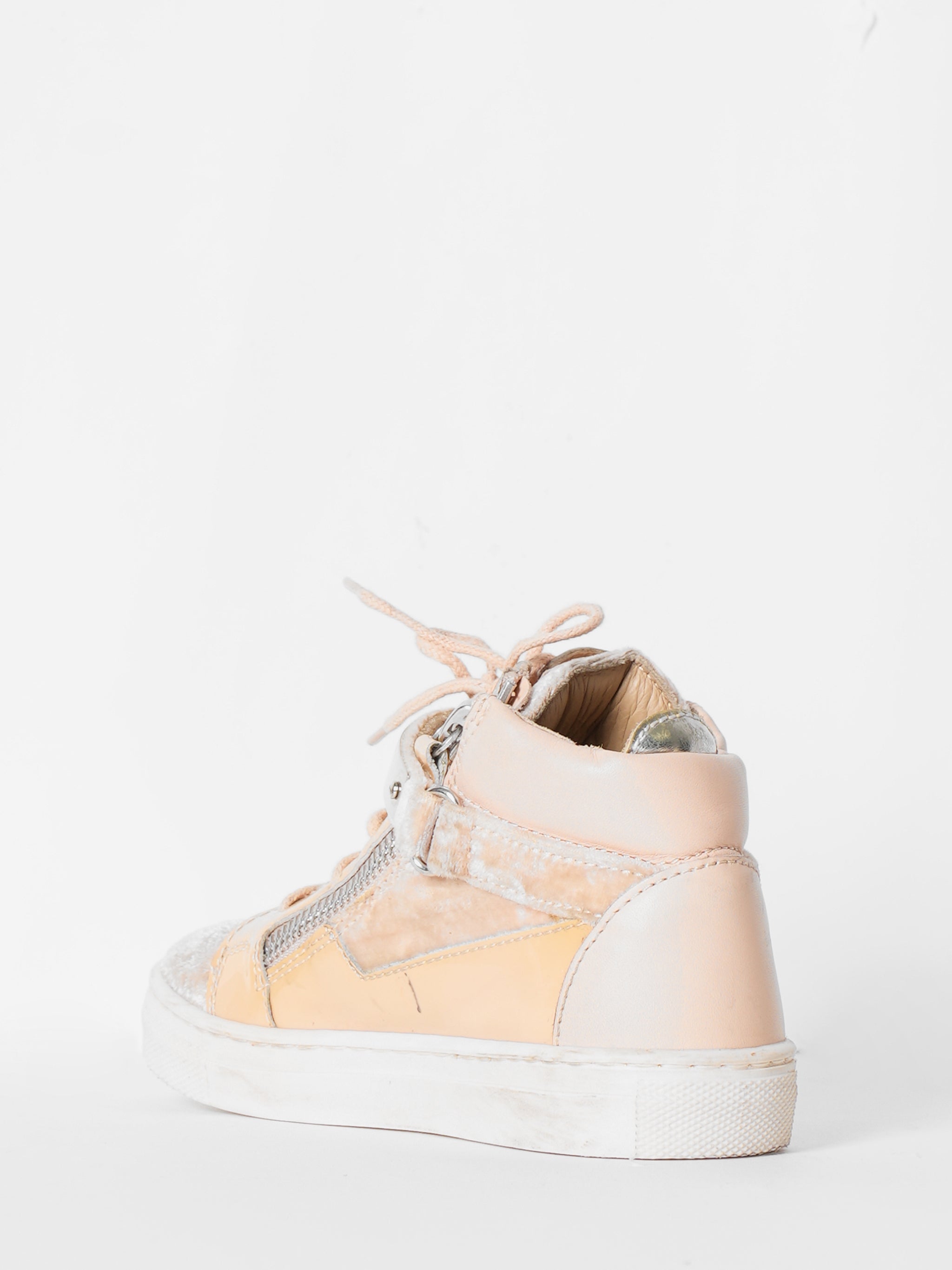 Giuseppe Zanotti Toddler High Top Girls Sneakers