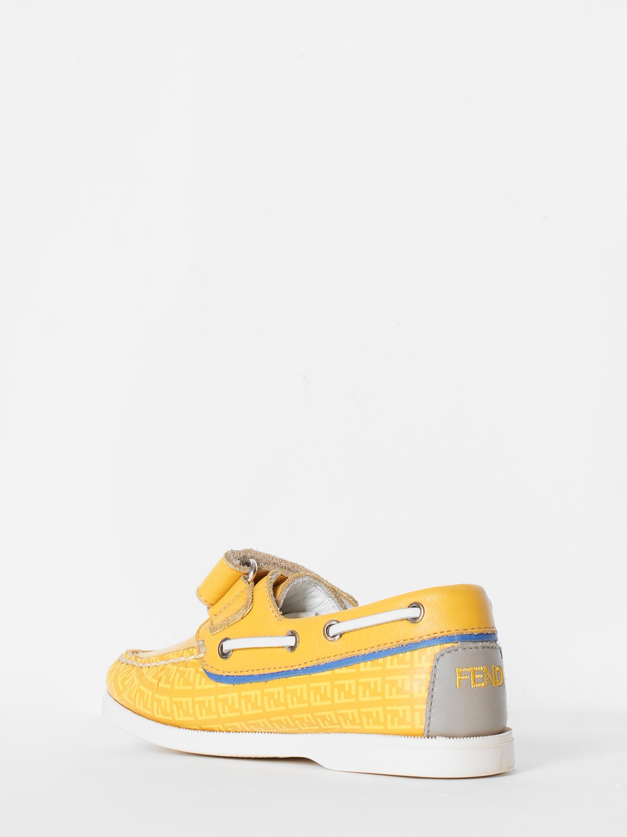 Fendi Roma Yellow Shoes