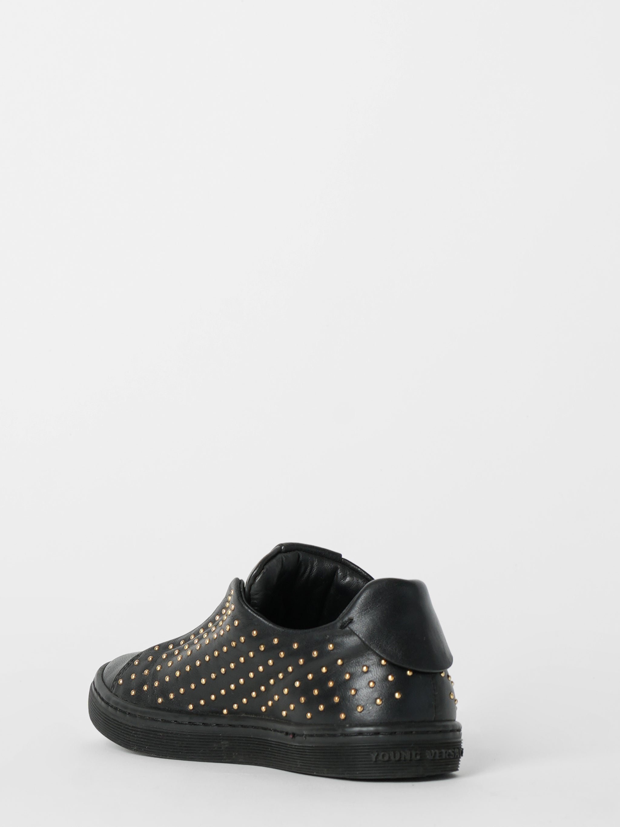 Young Versace Black Shoes