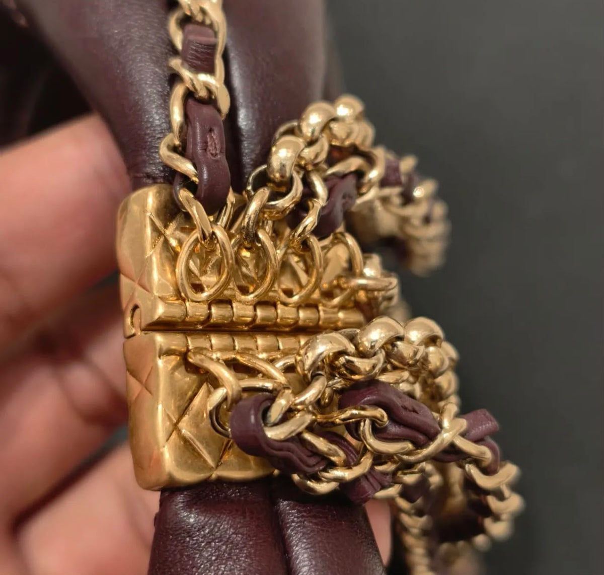 Chanel Hobo Chain Bag