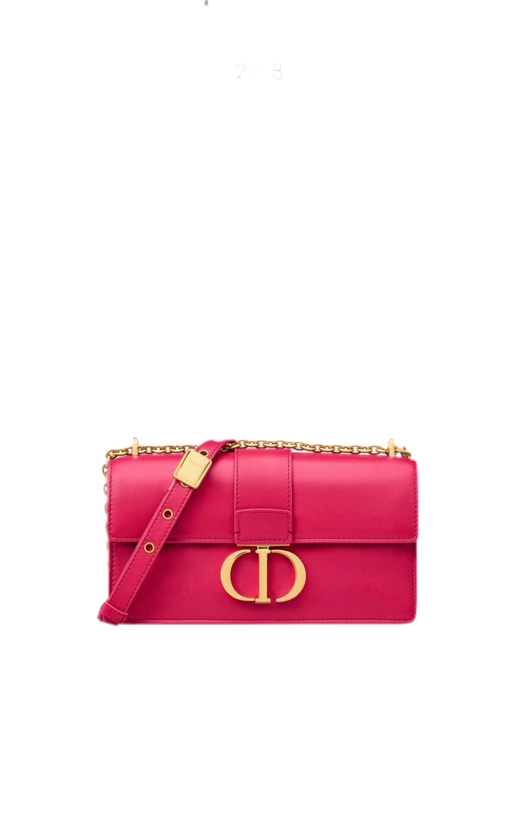 New Dior 30 Montaigne East-West Bag With Chain