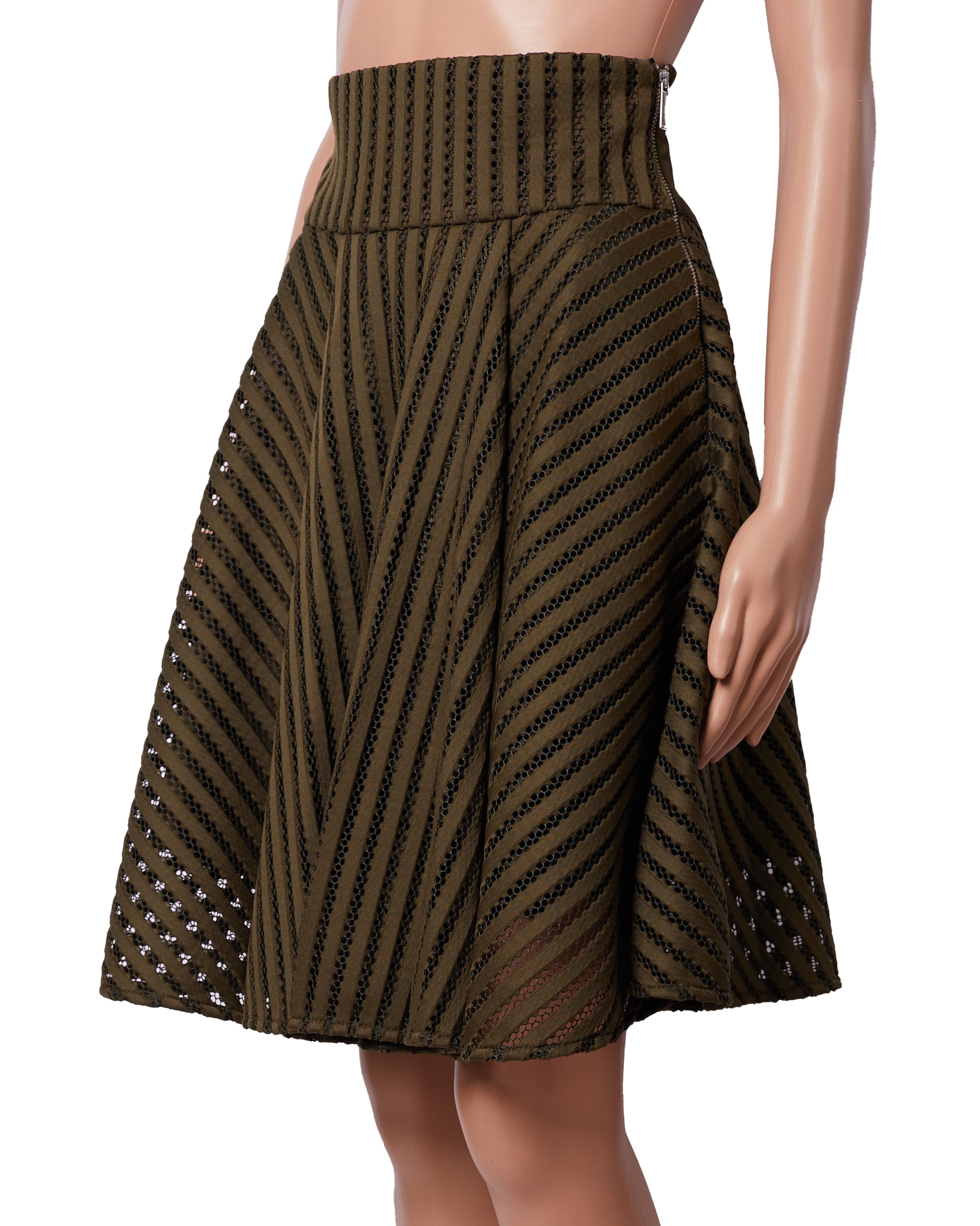 Pinko Olive Skirt