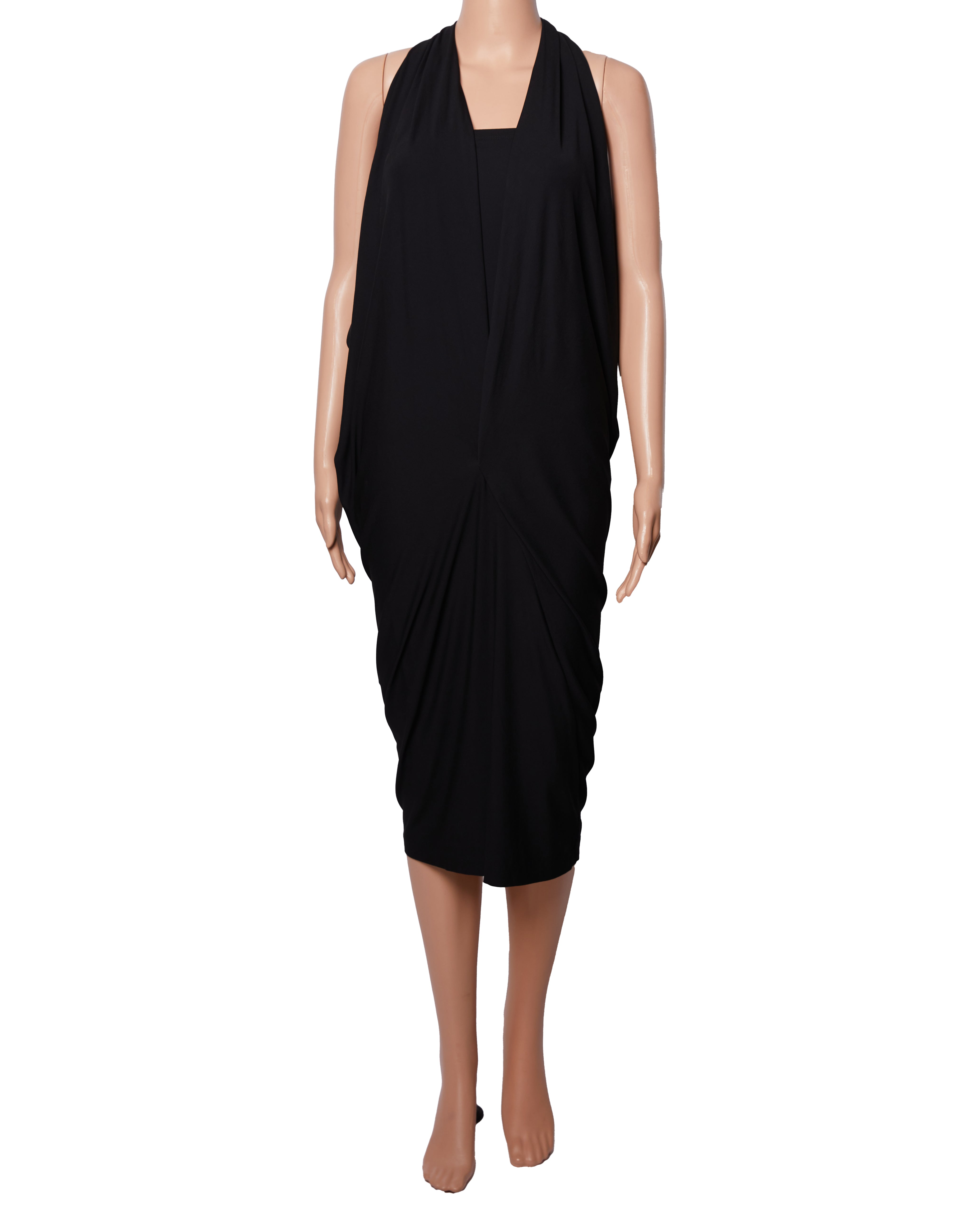 Donna Karan Off Shoulder Dress