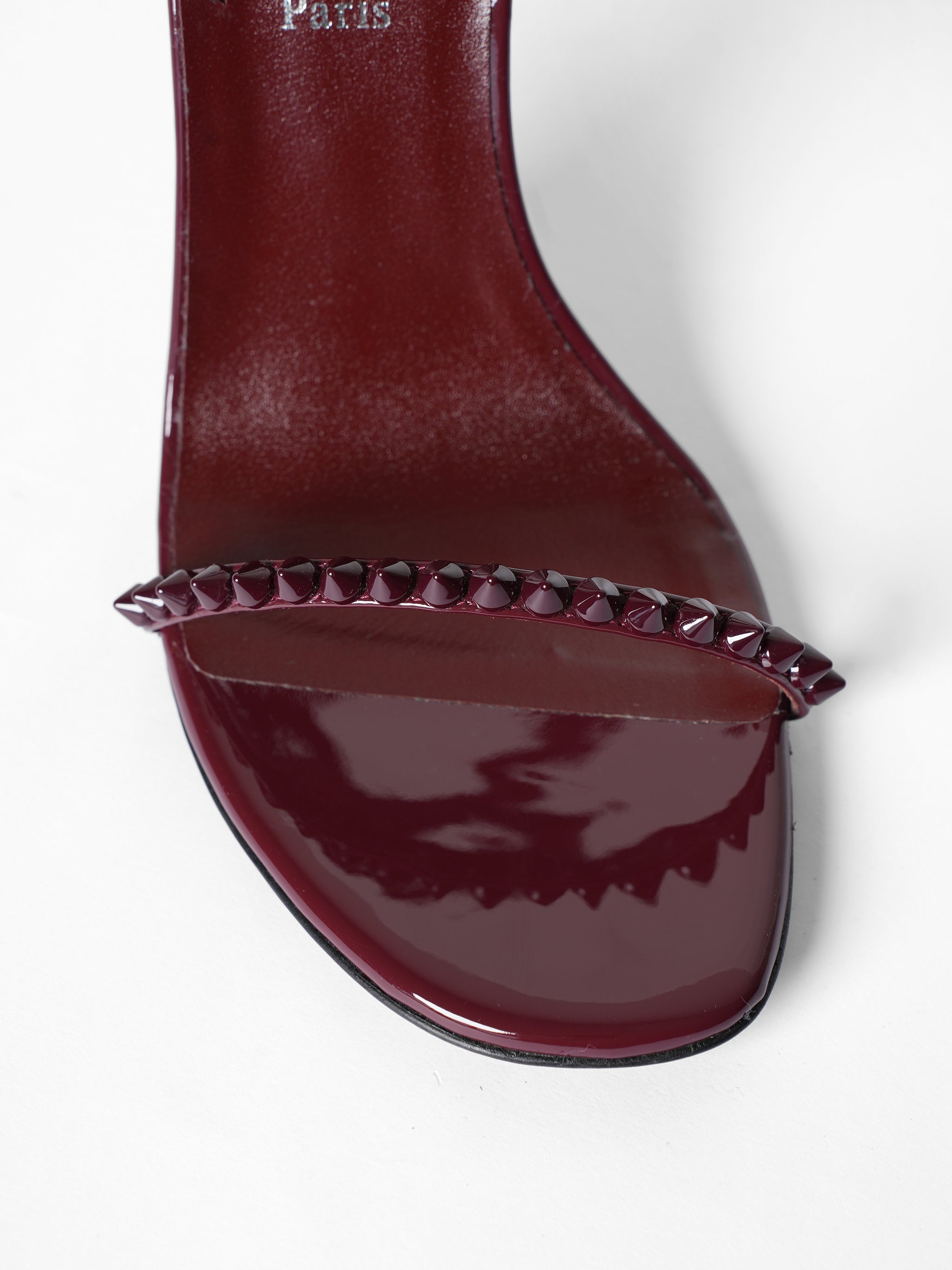 Christian Louboutin Heels So Me 100 Patent Sandal
