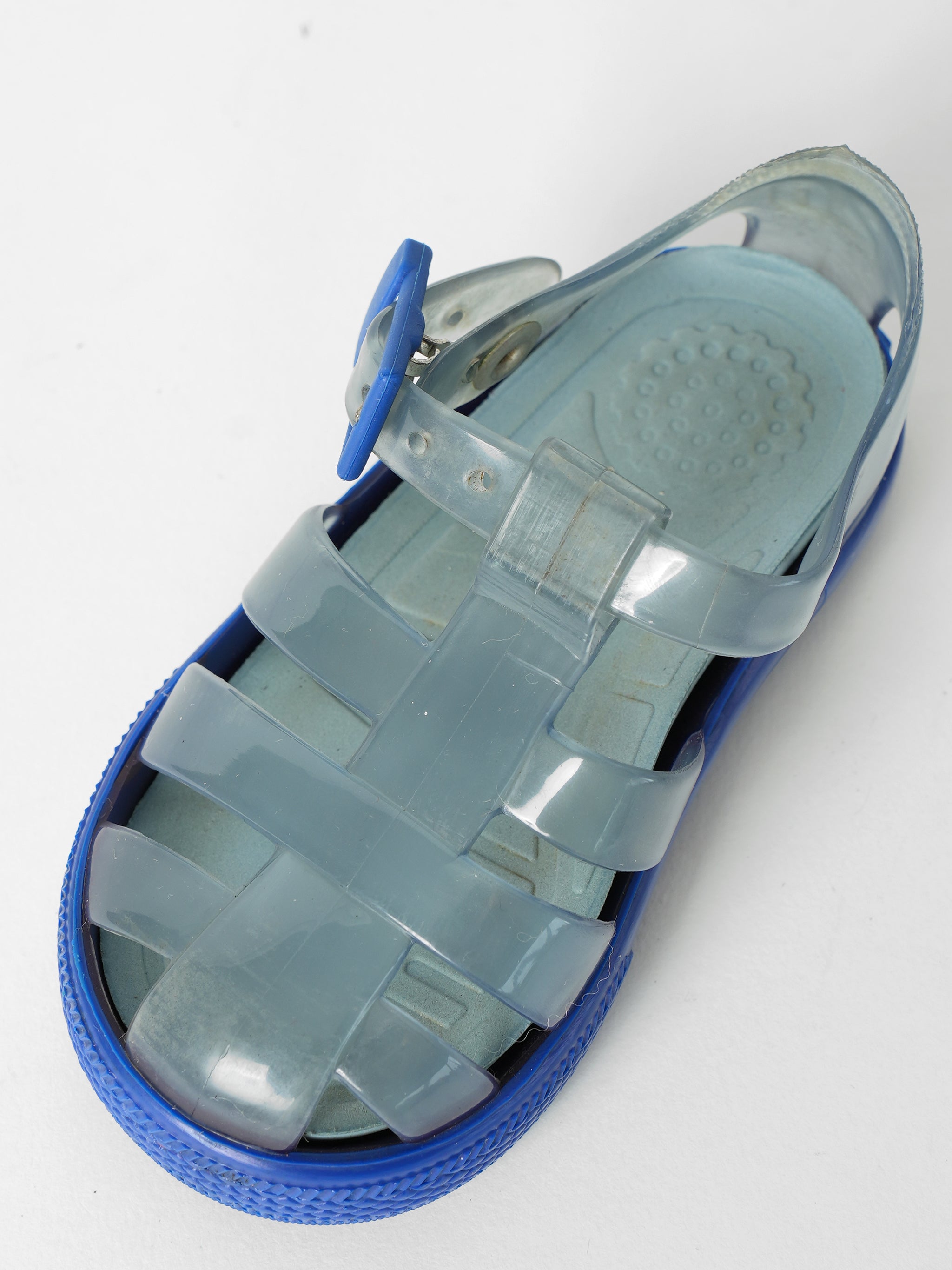 Dolce & Gabbana Unisex Blue & Grey Jelly Sandal