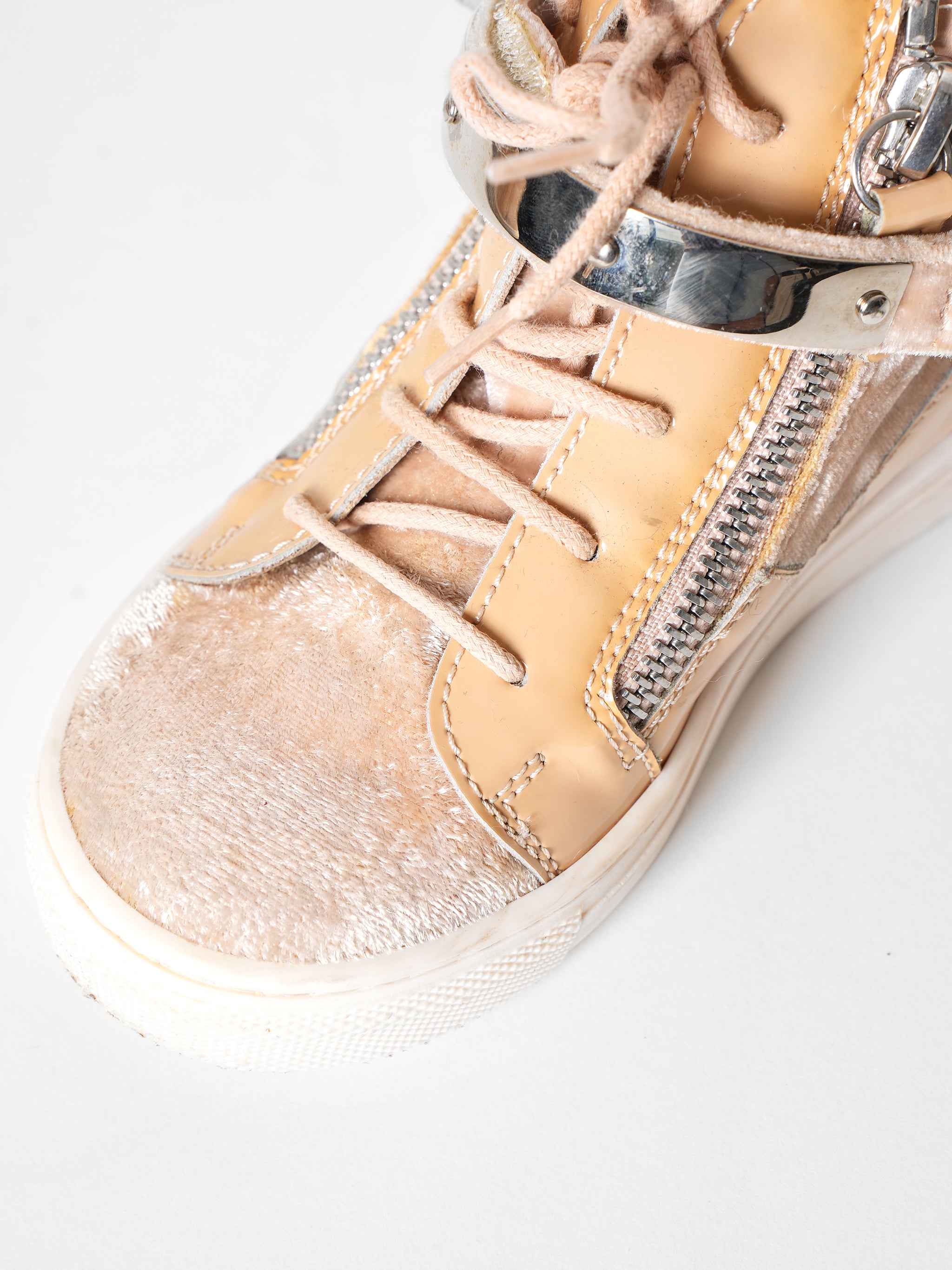 Giuseppe Zanotti Toddler High Top Girls Sneakers