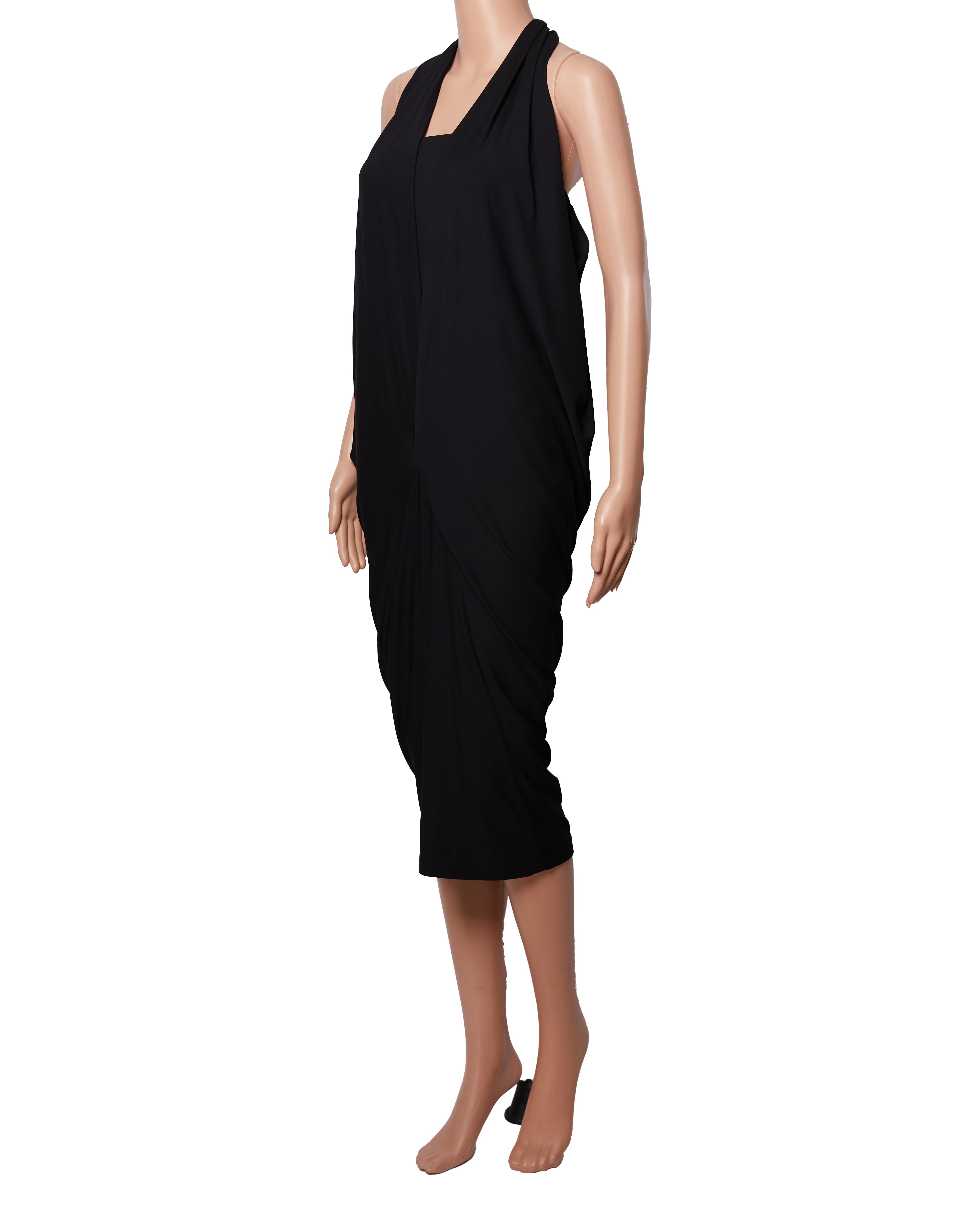 Donna Karan Off Shoulder Dress