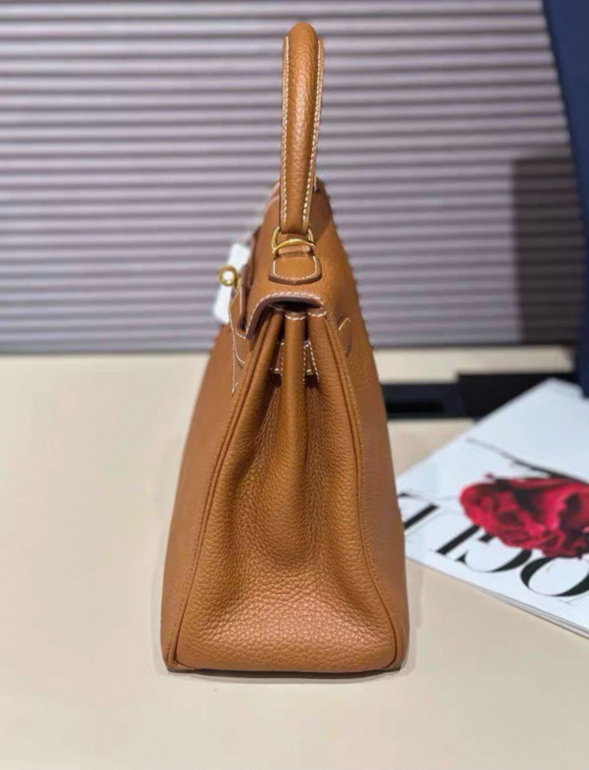 Hermes Kelly 28 Togo leather A stamp