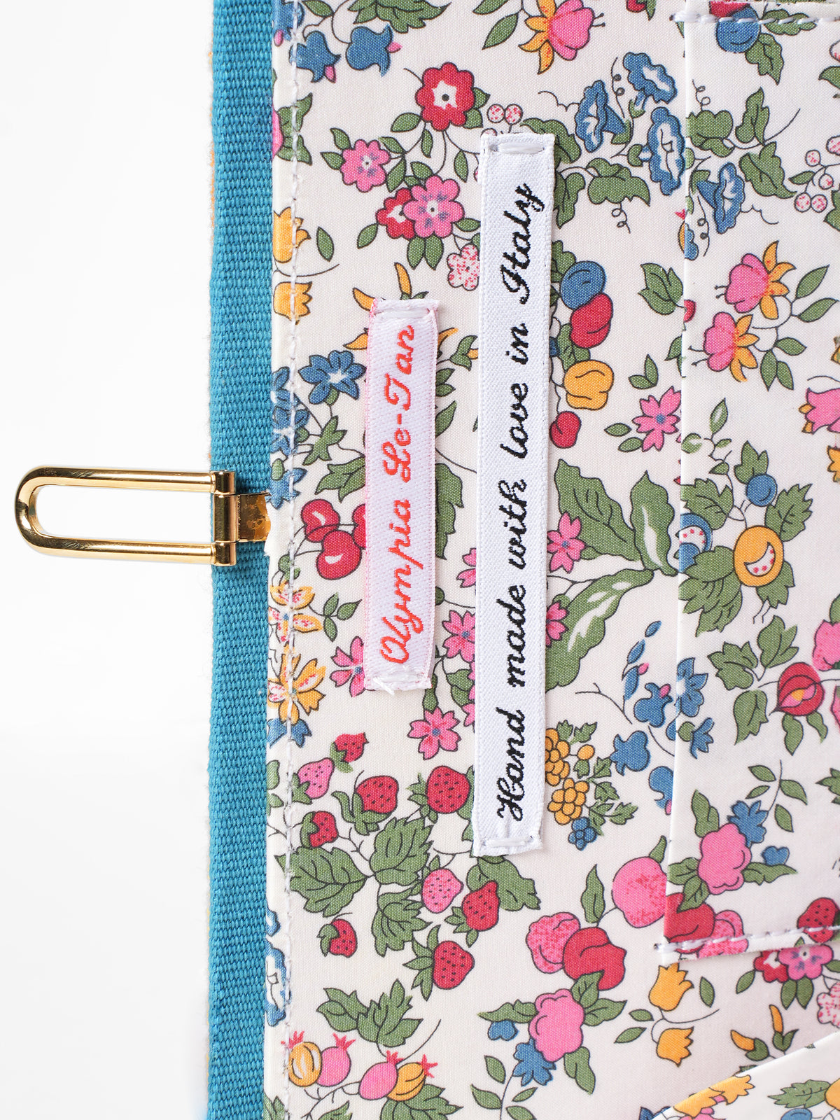 New With Tag Olympia le-tan Hong Kong Victoria Harbor Embroidered Appliqued Clutch Bag