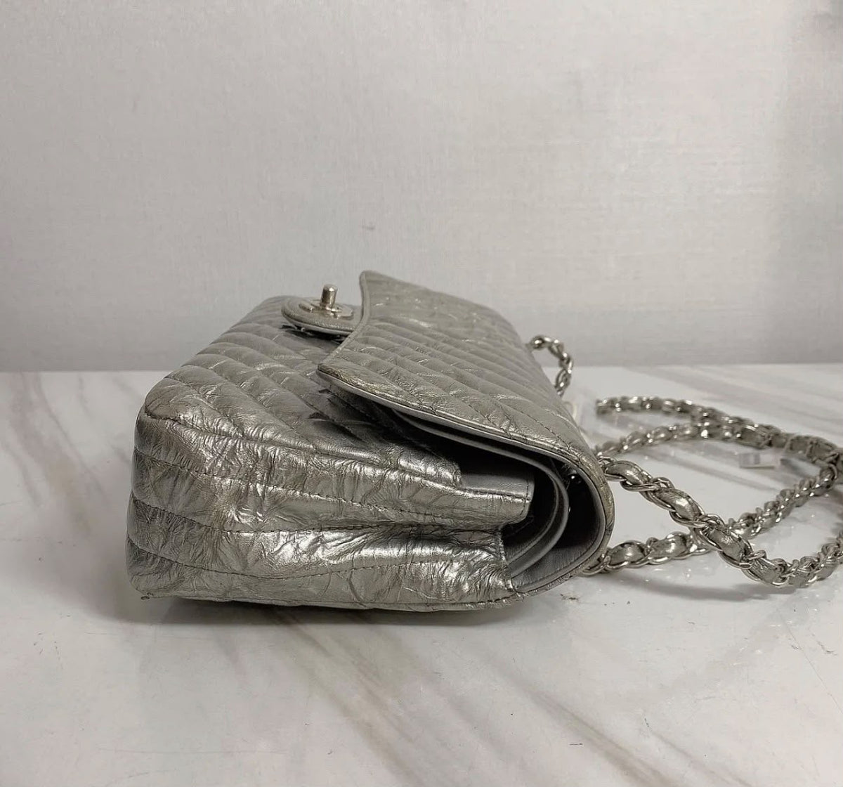 Chanel V classic flap