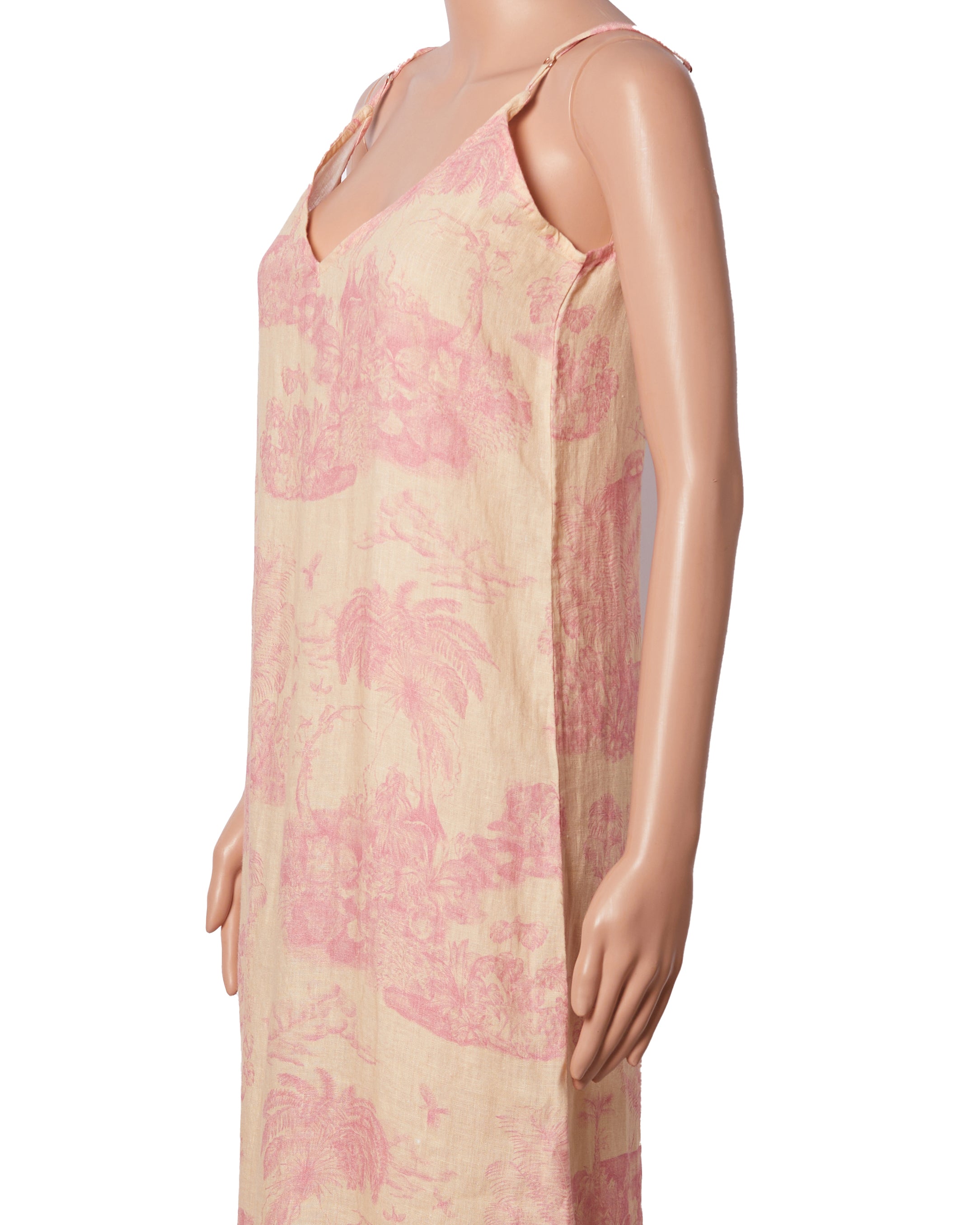 New "Women's Nighty  Rainforest Print Pink"