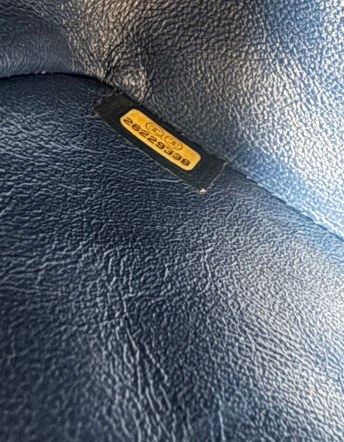 Chanel Paris-Hamburg Blue Quilted Tweed Flap Bag