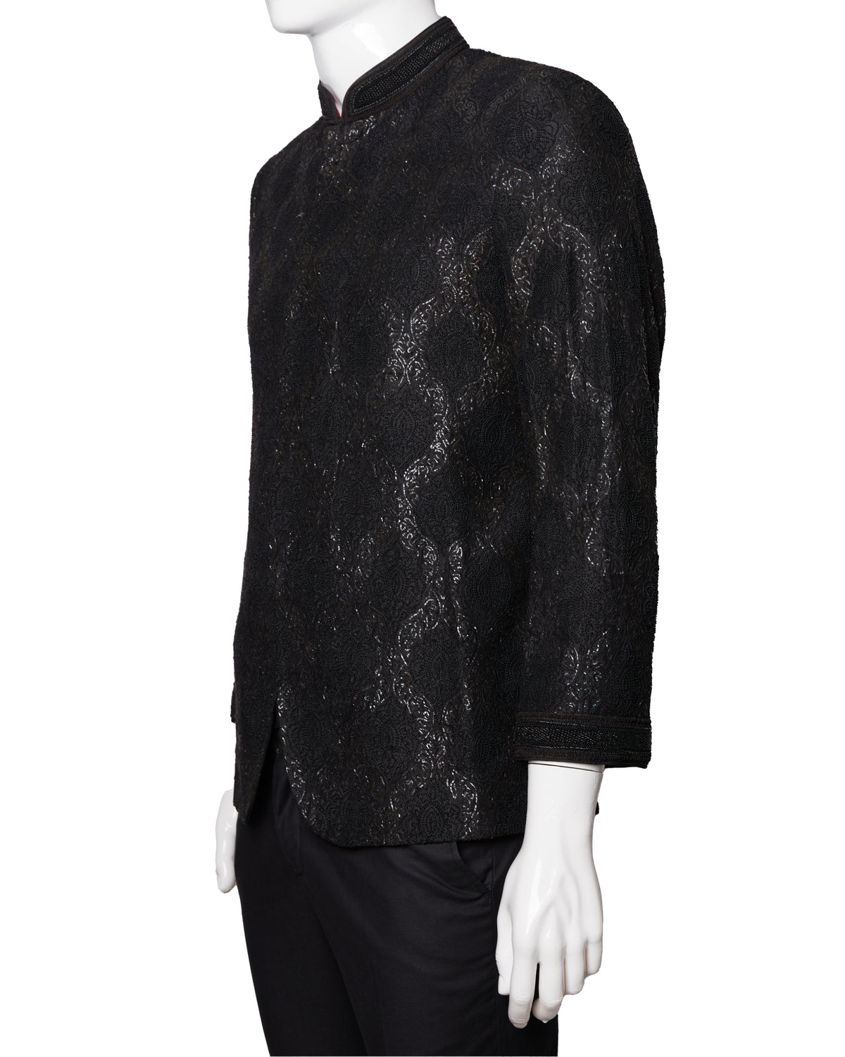 Arjun Khanna Set Of 2 Black Bandi