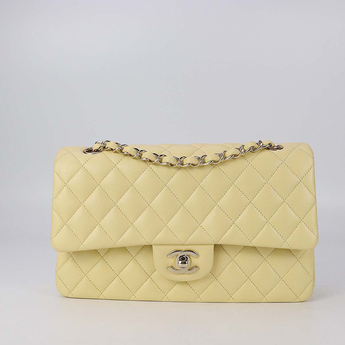 Chanel Yellow Medium size 10 Flap bag