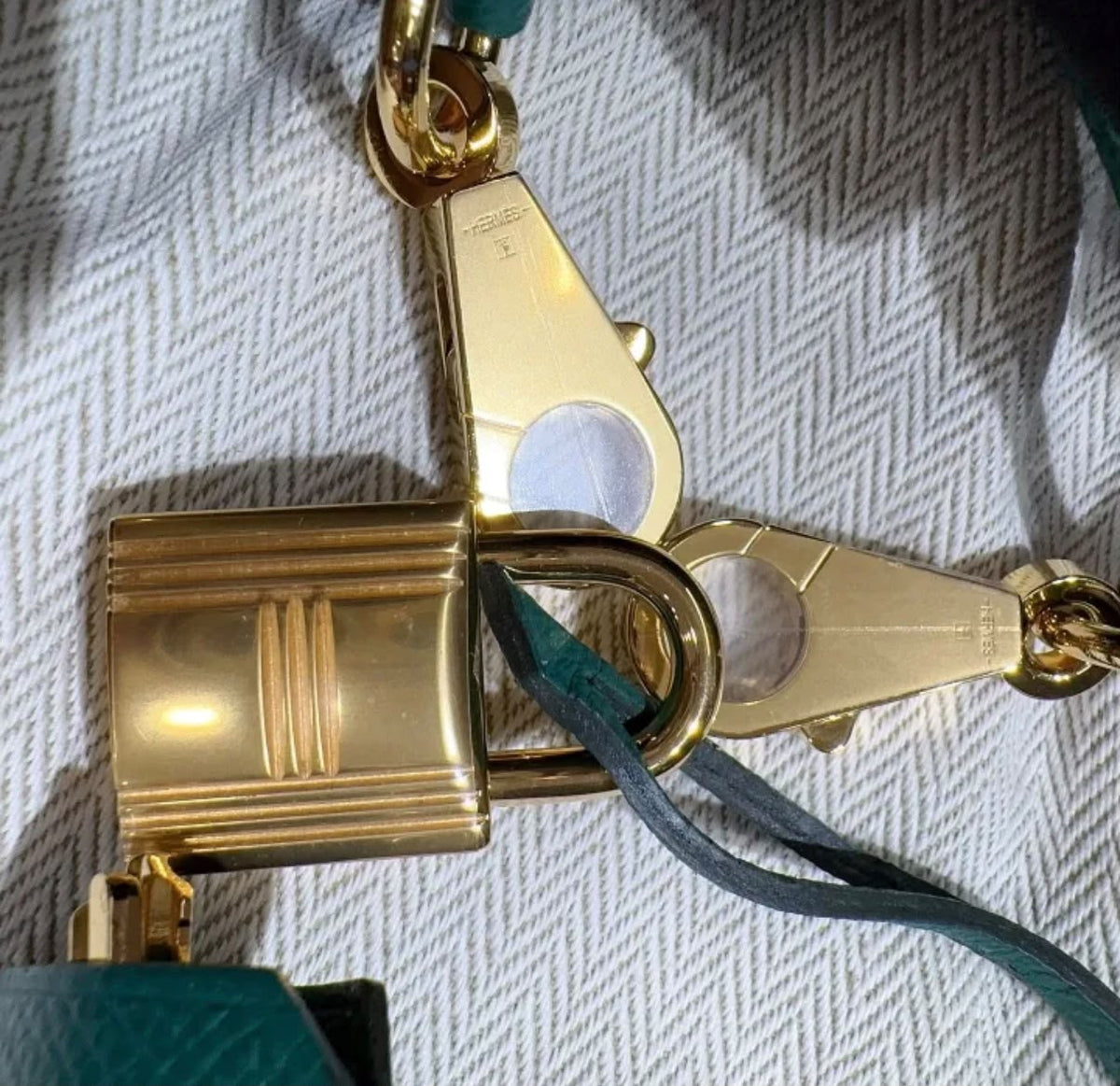 Hermes Kelly 29 ep leather y stamp