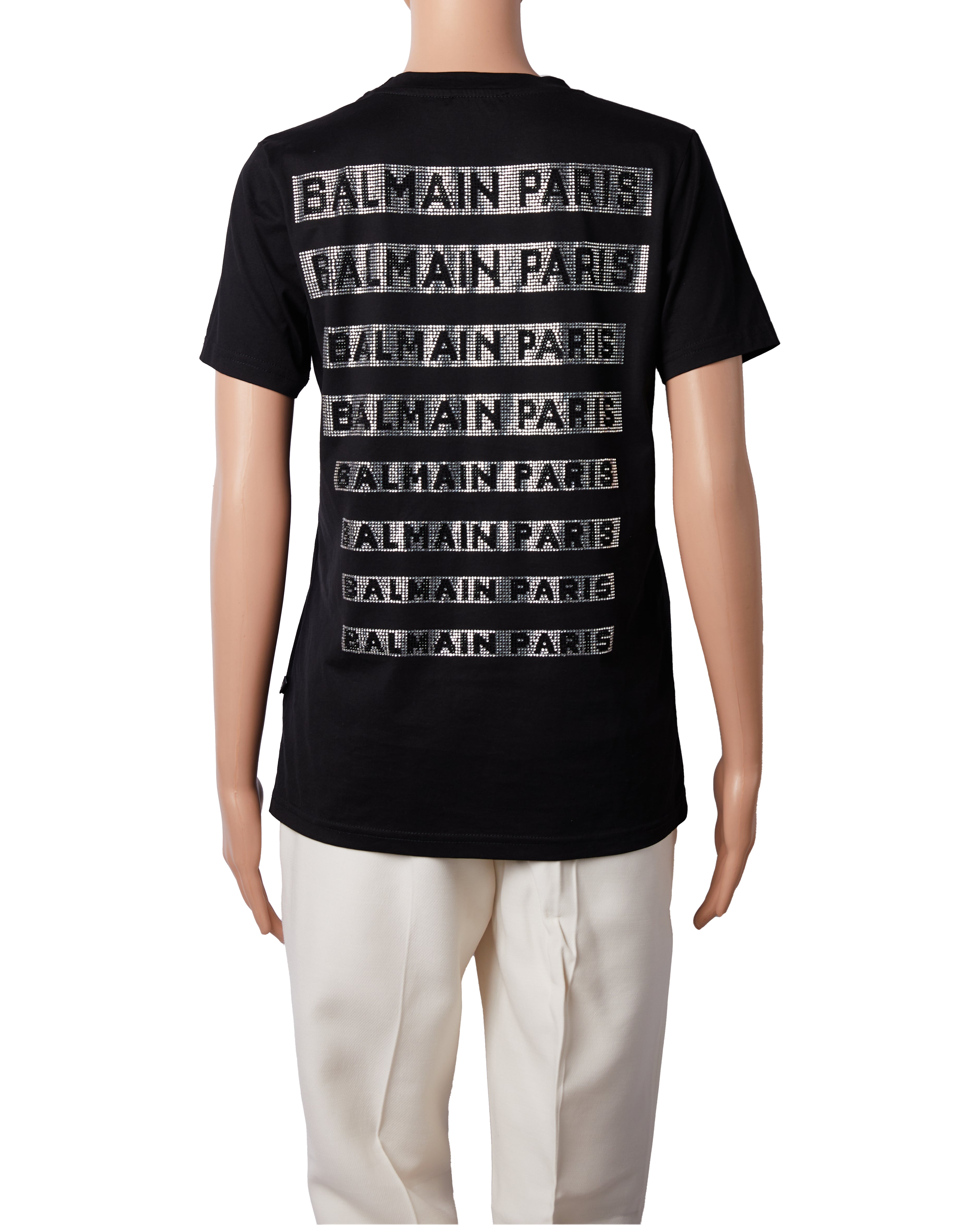 New Balmain T-shirt In Black