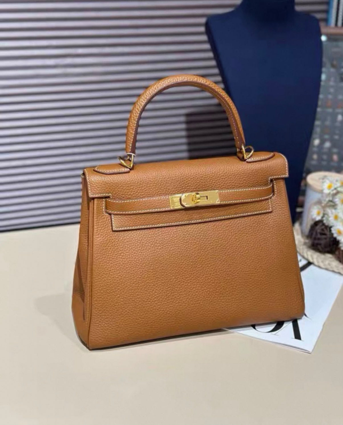 Hermes Kelly 28 Togo leather A stamp