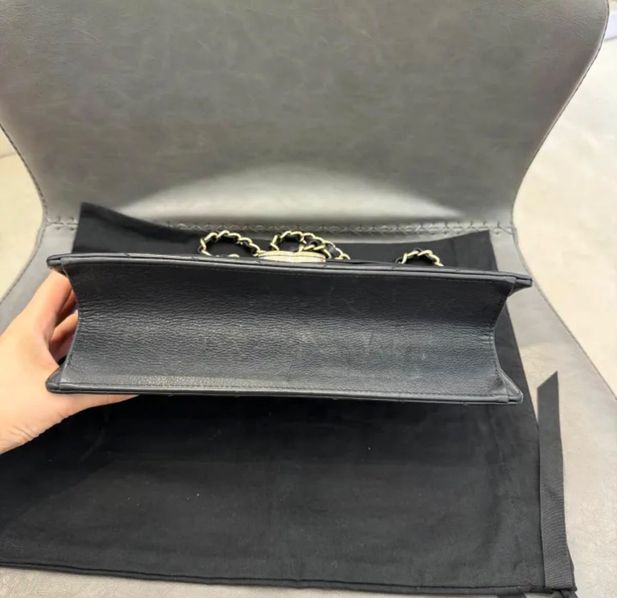 Chanel Chevron Envelope Flap Bag