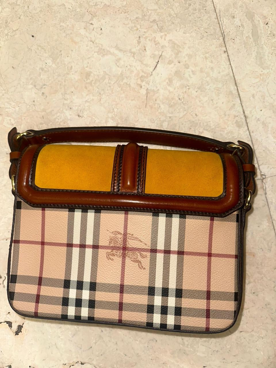 Burberry haymarket Checkered Bag