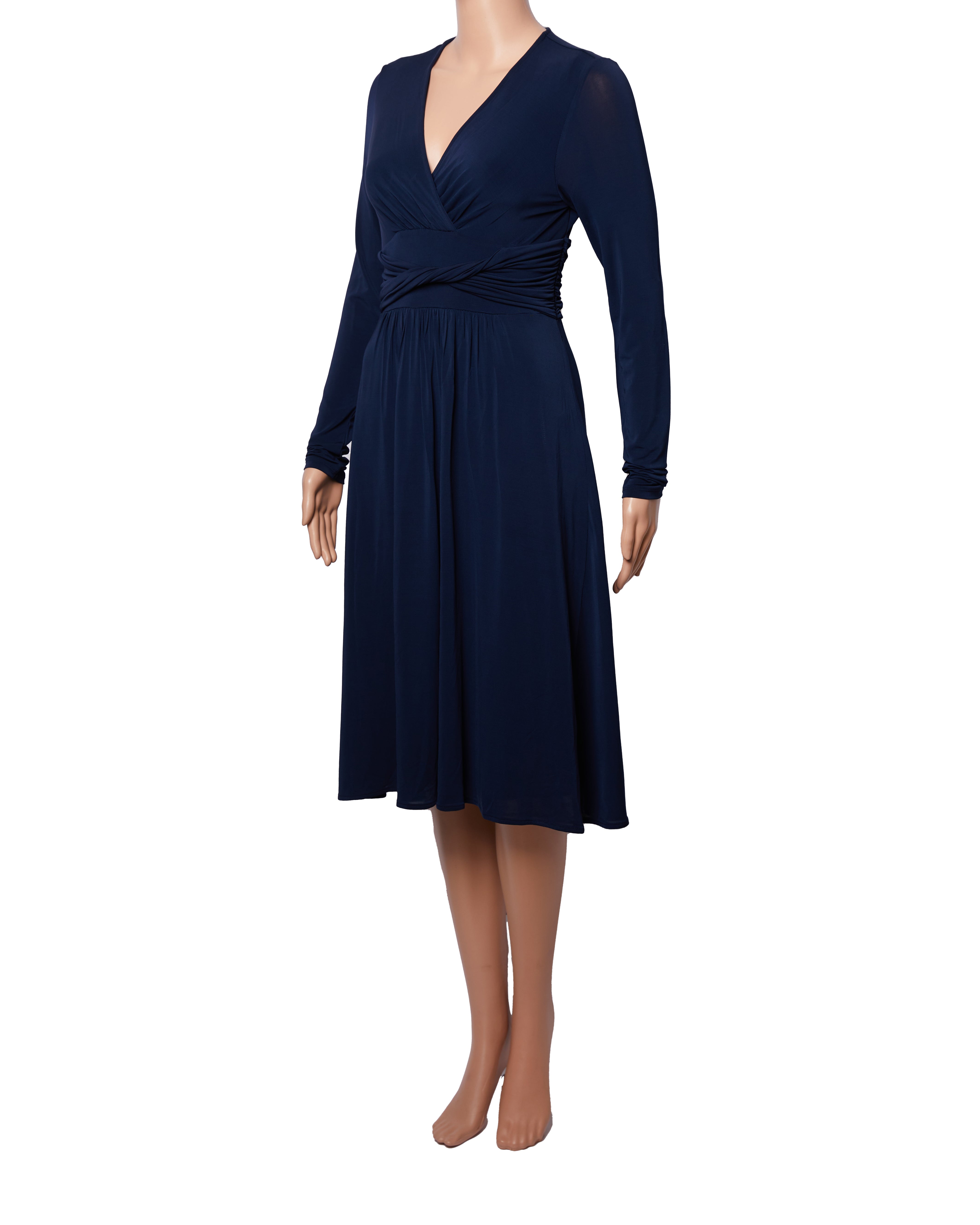 BCBG Maxazria Navy Blue Dress