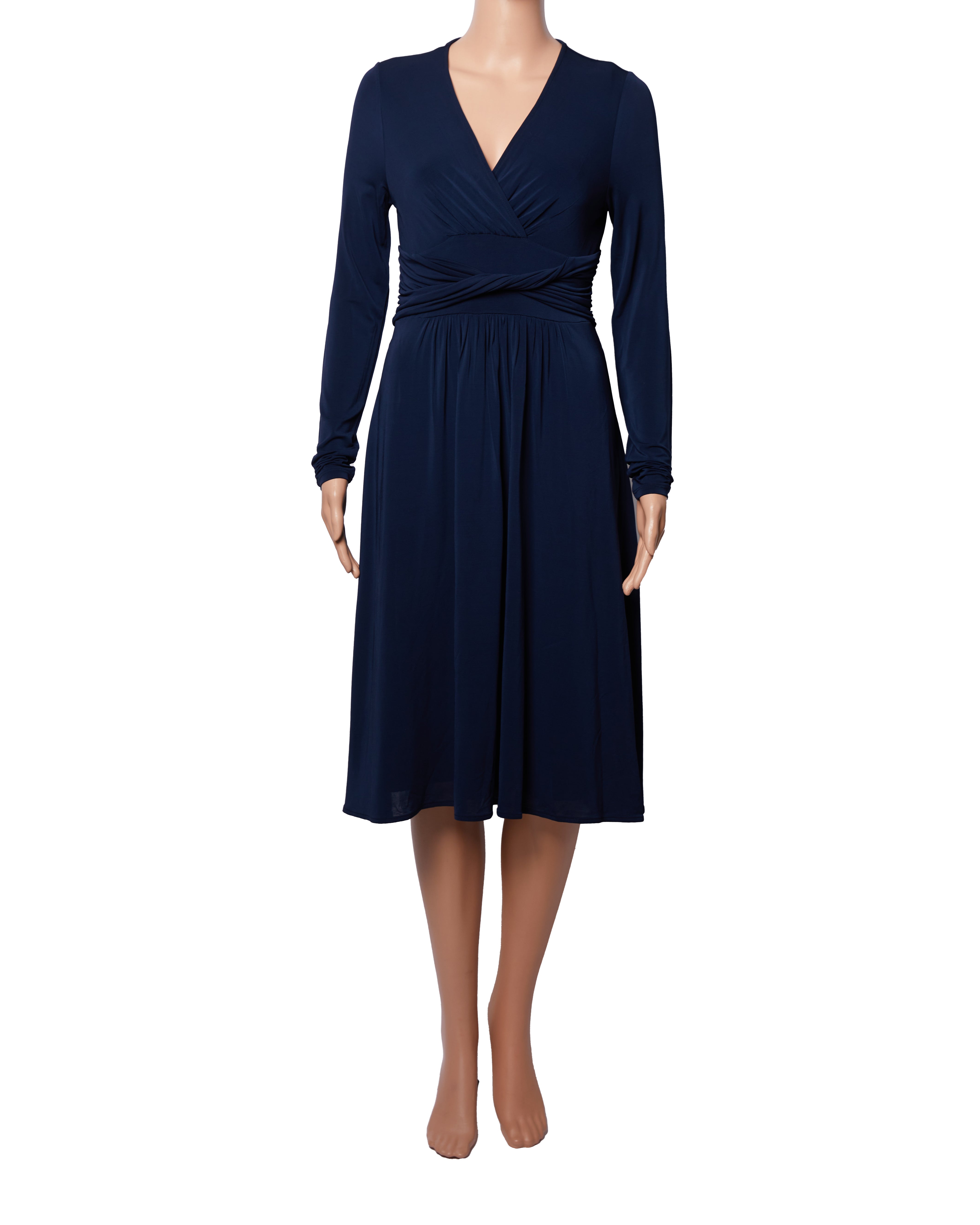 BCBG Maxazria Navy Blue Dress