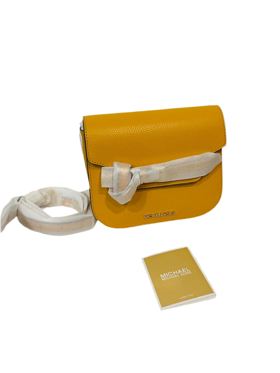 New Michael Kors Emilia medium leather crossbody Bag