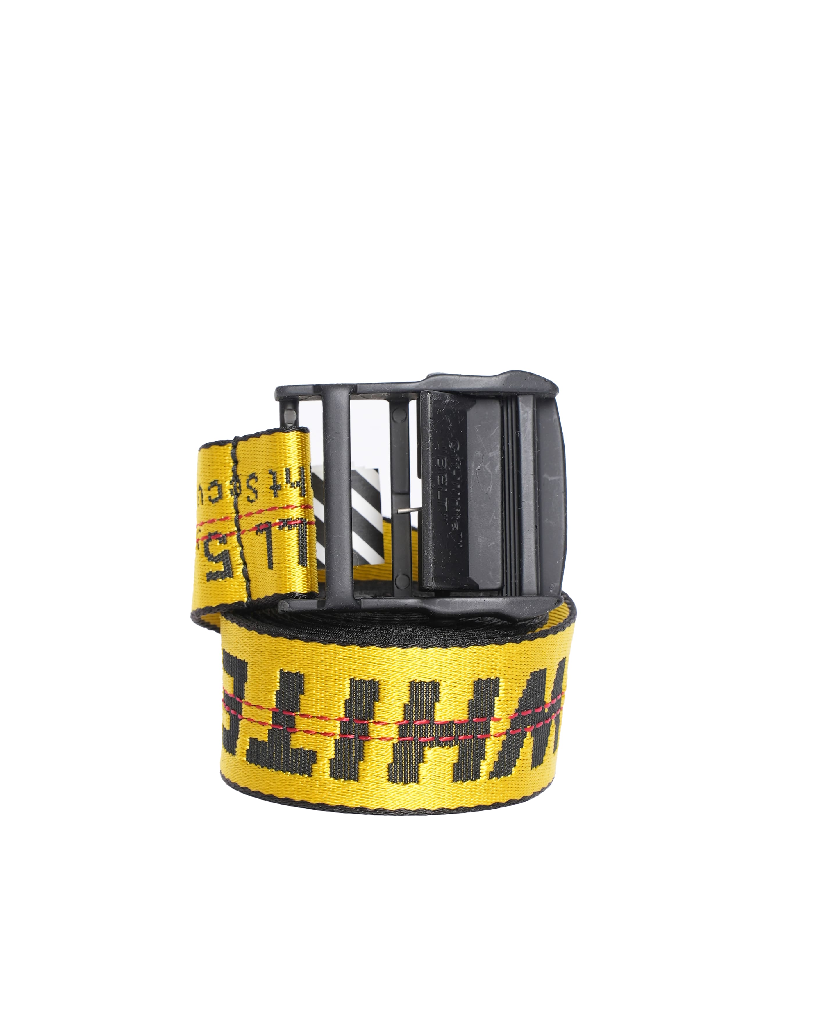 New Off-White Cloth Belt in Yellow