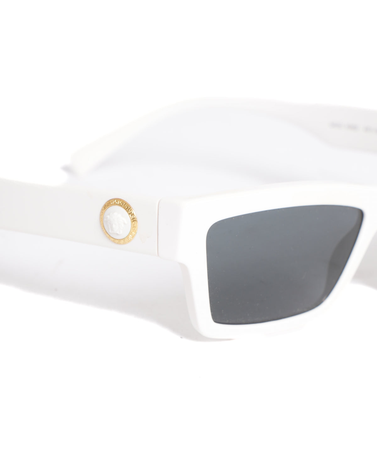 Versace Cateye Medusa Unisex Sunglasses in White
