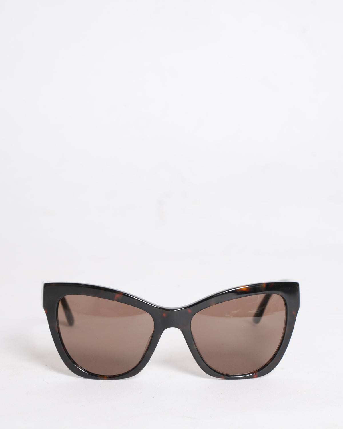 Versace Cat Eye Sunglasses in Brown