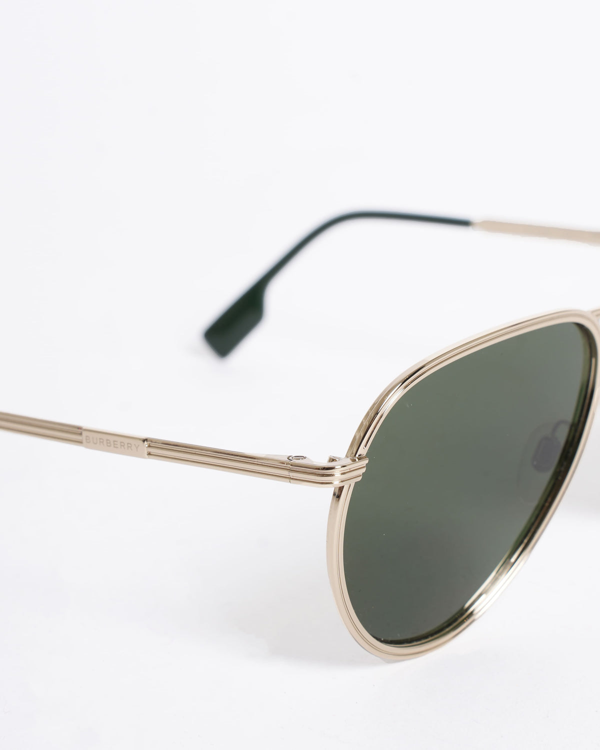 New Burberry Aviator Women's Sunglasses With Black Lens