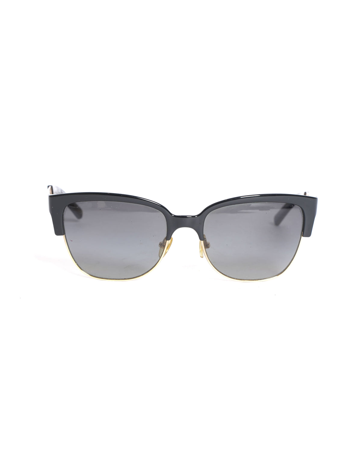 Tory Burch Unisex Sunglasses with Gold-Tone Temple Detailing