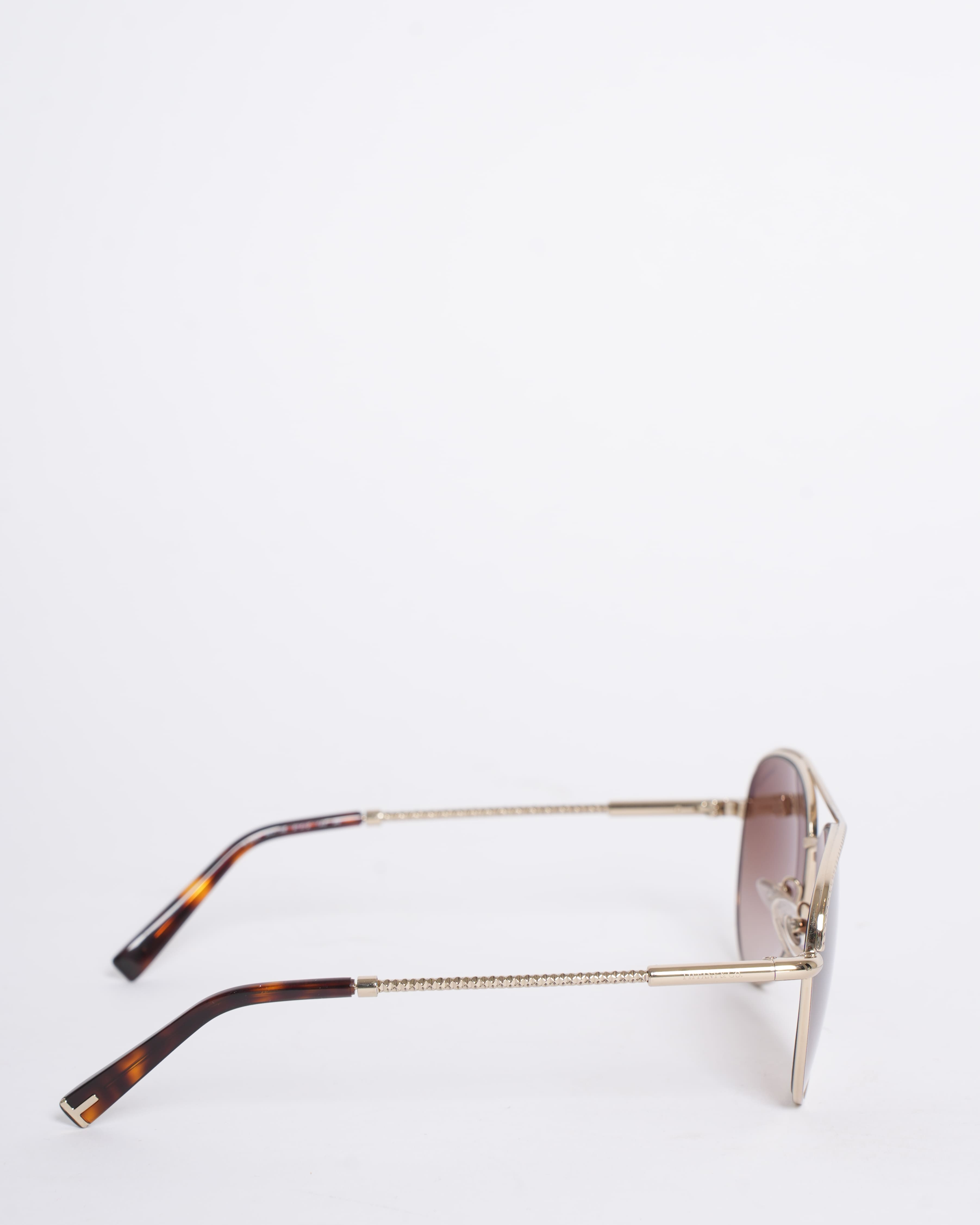 Tiffany & Co. Diamond Point Pilot Sunglasses