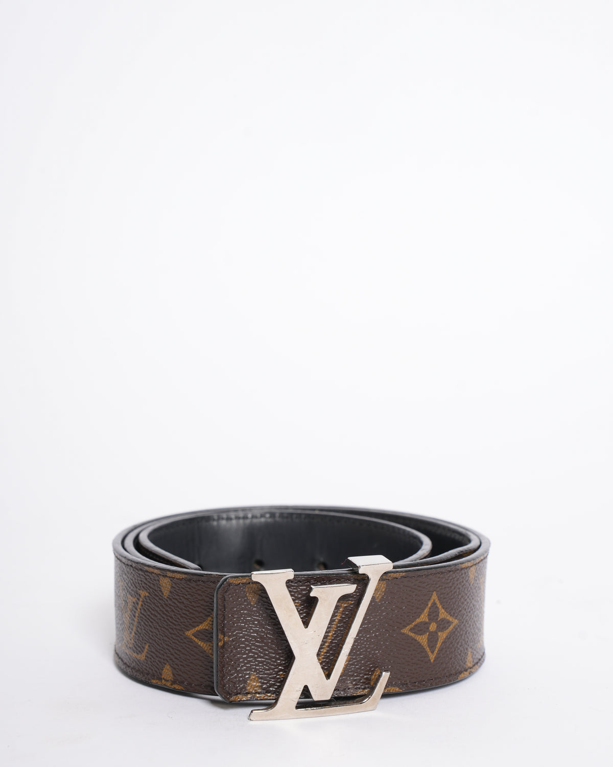 Louis Vuitton Monogram Canvas Signature Buckle Belt