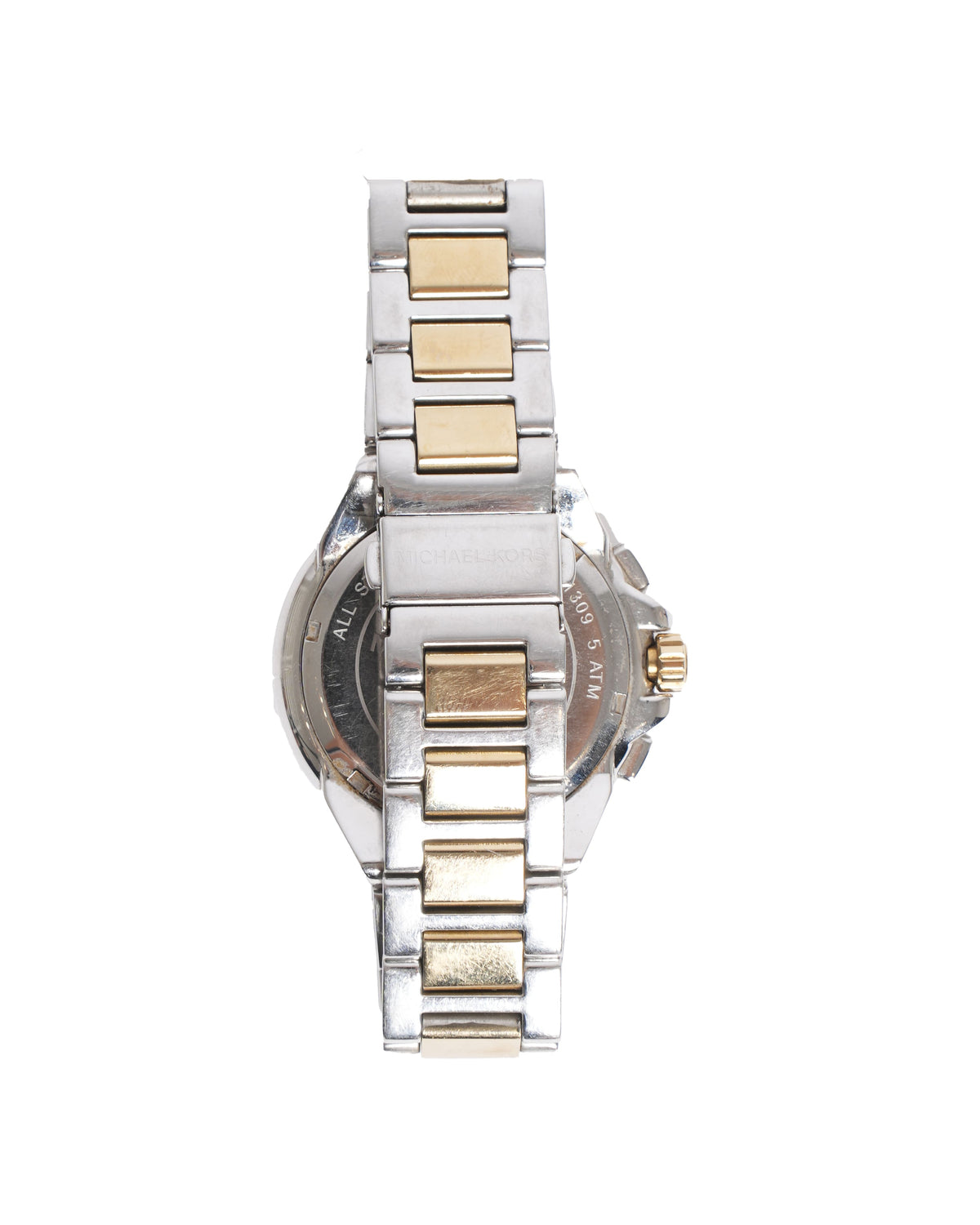 Michael Kors Chronograph Two Tone Women's Watch