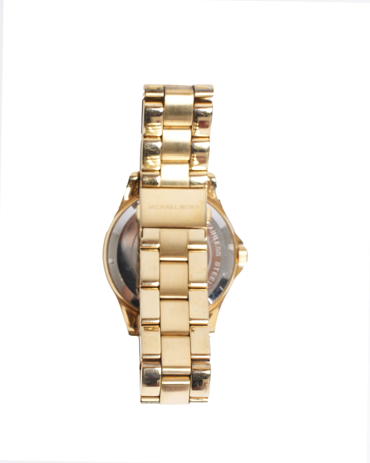 Michael Kors Gold Tone Runway Watch Women's