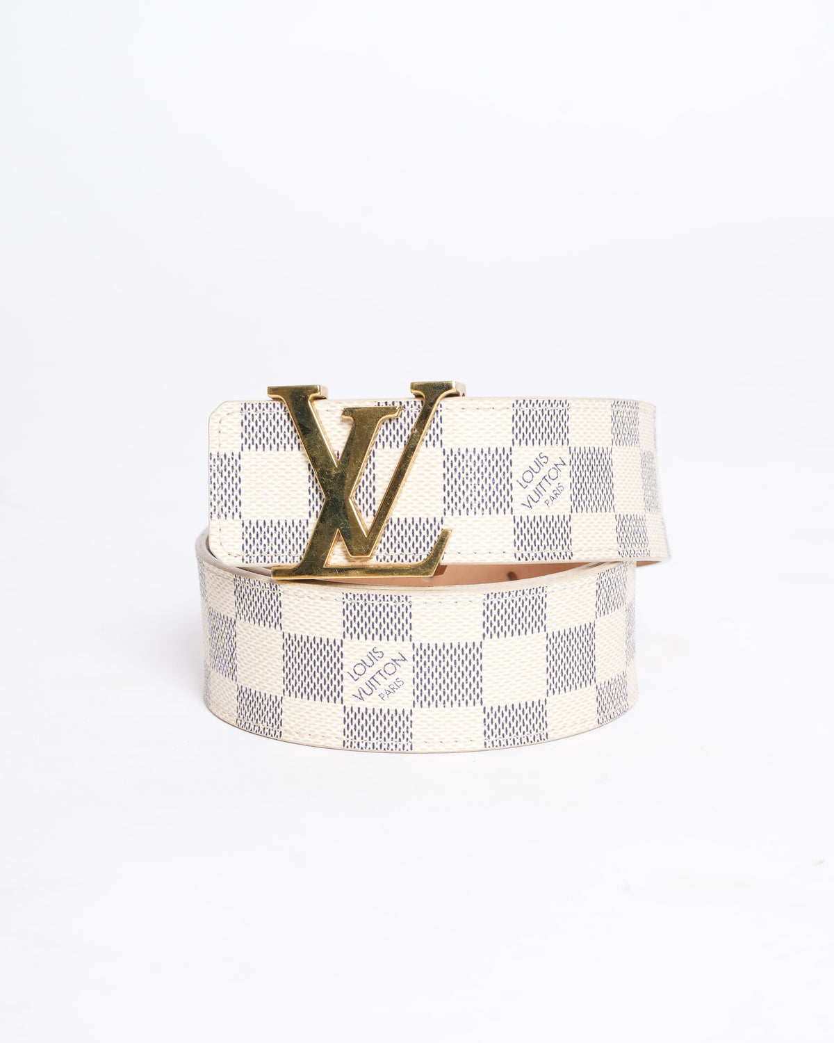 Louis Vuitton Damier Azur Canvas Belt