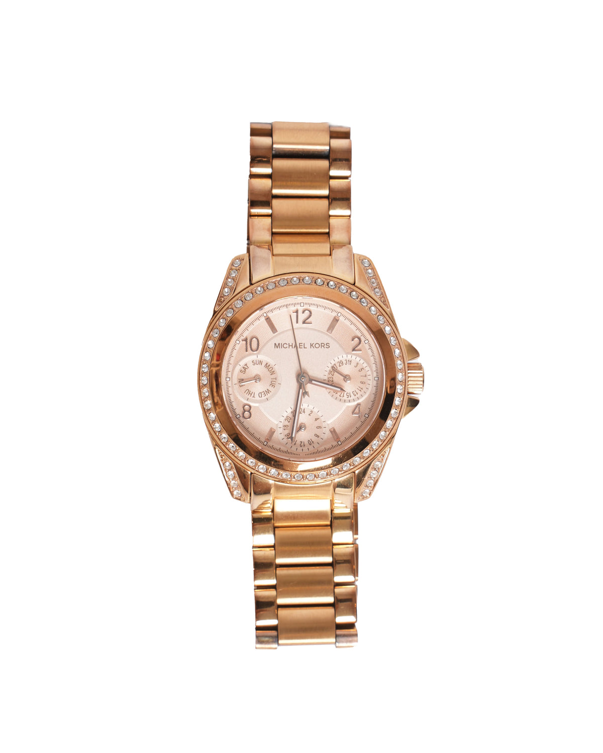Michael kors analog Rose gold watch