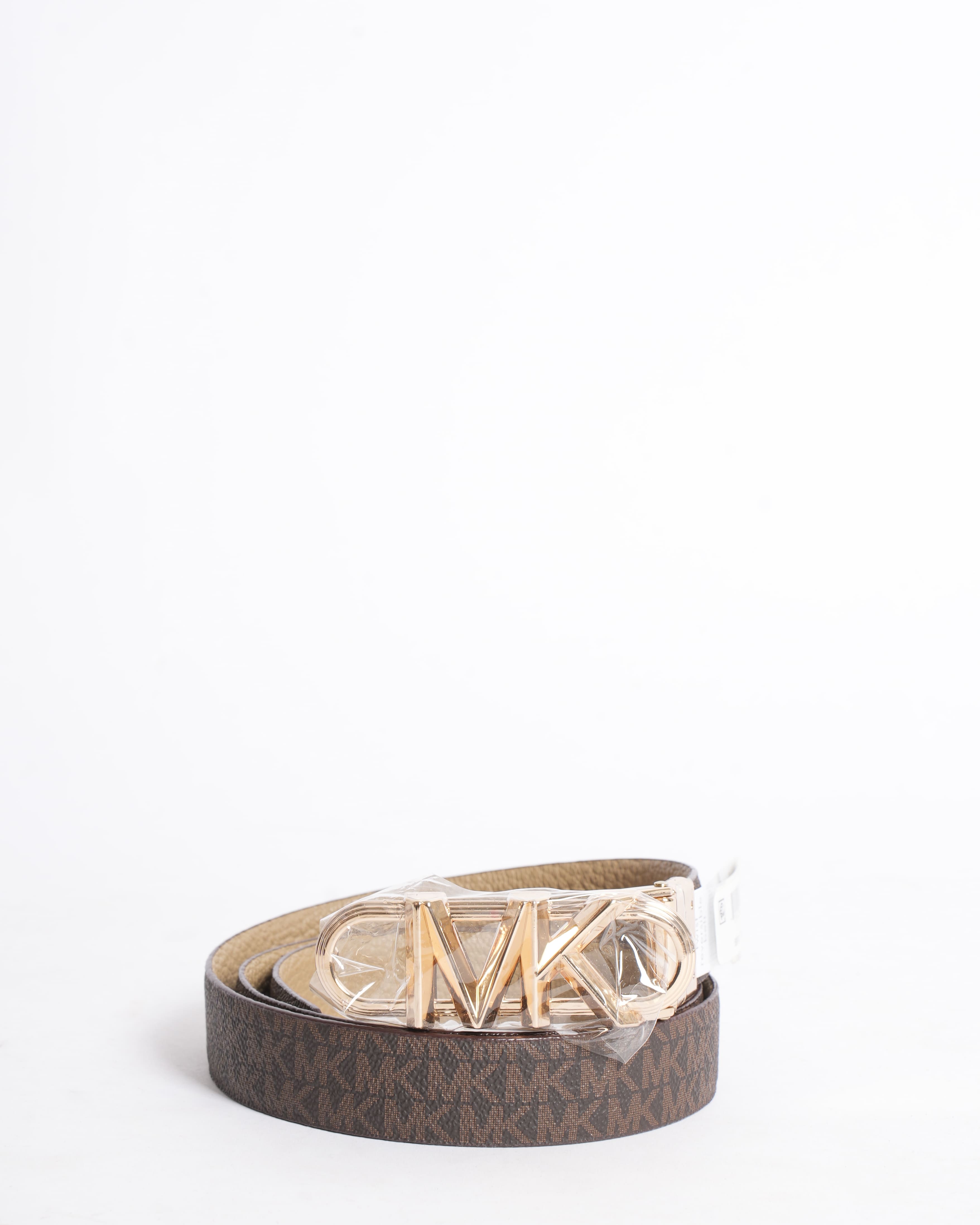 NEW Michael Kors Reversible Belt in Brown