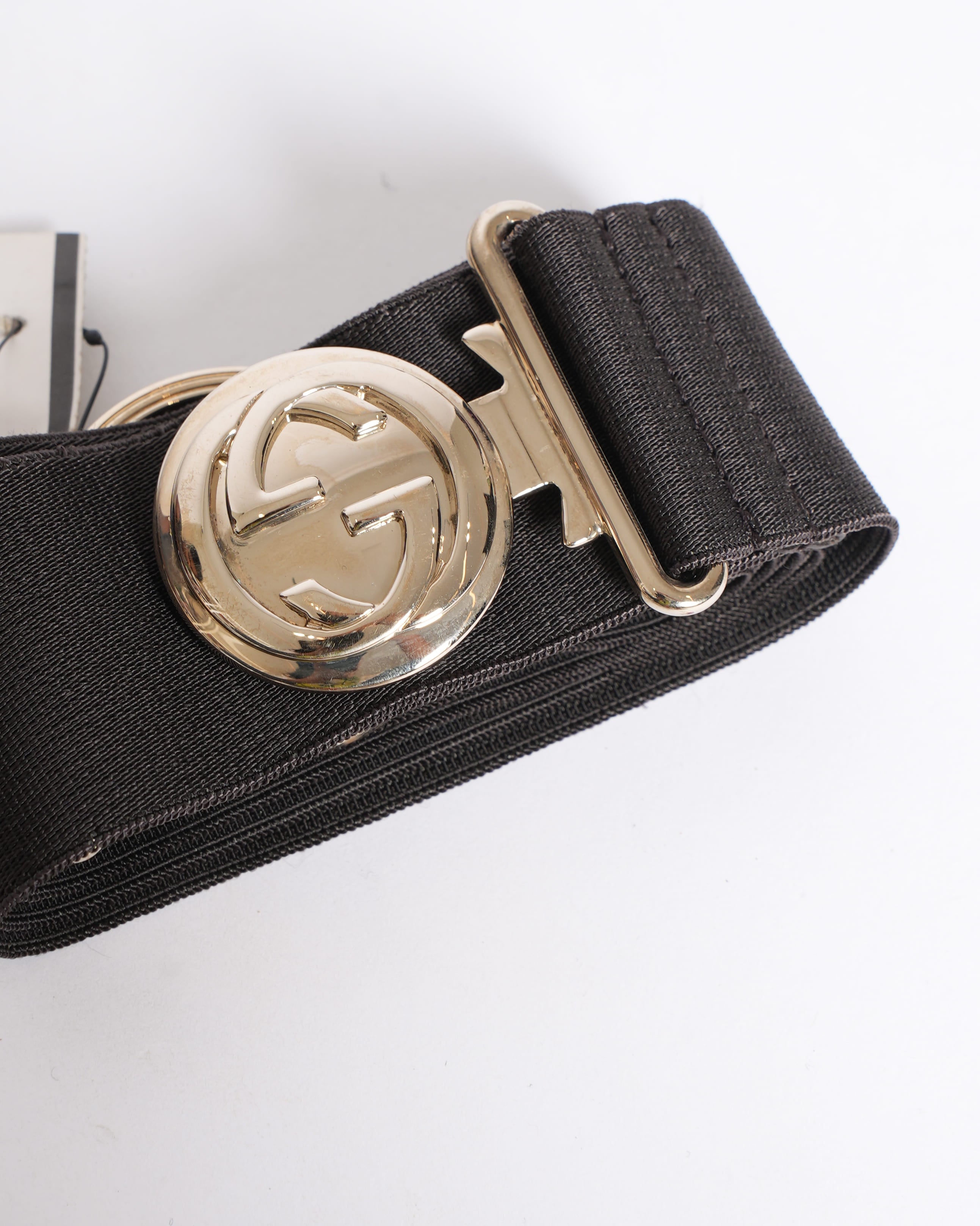 New Gucci Interlocking G Stretchable Belt