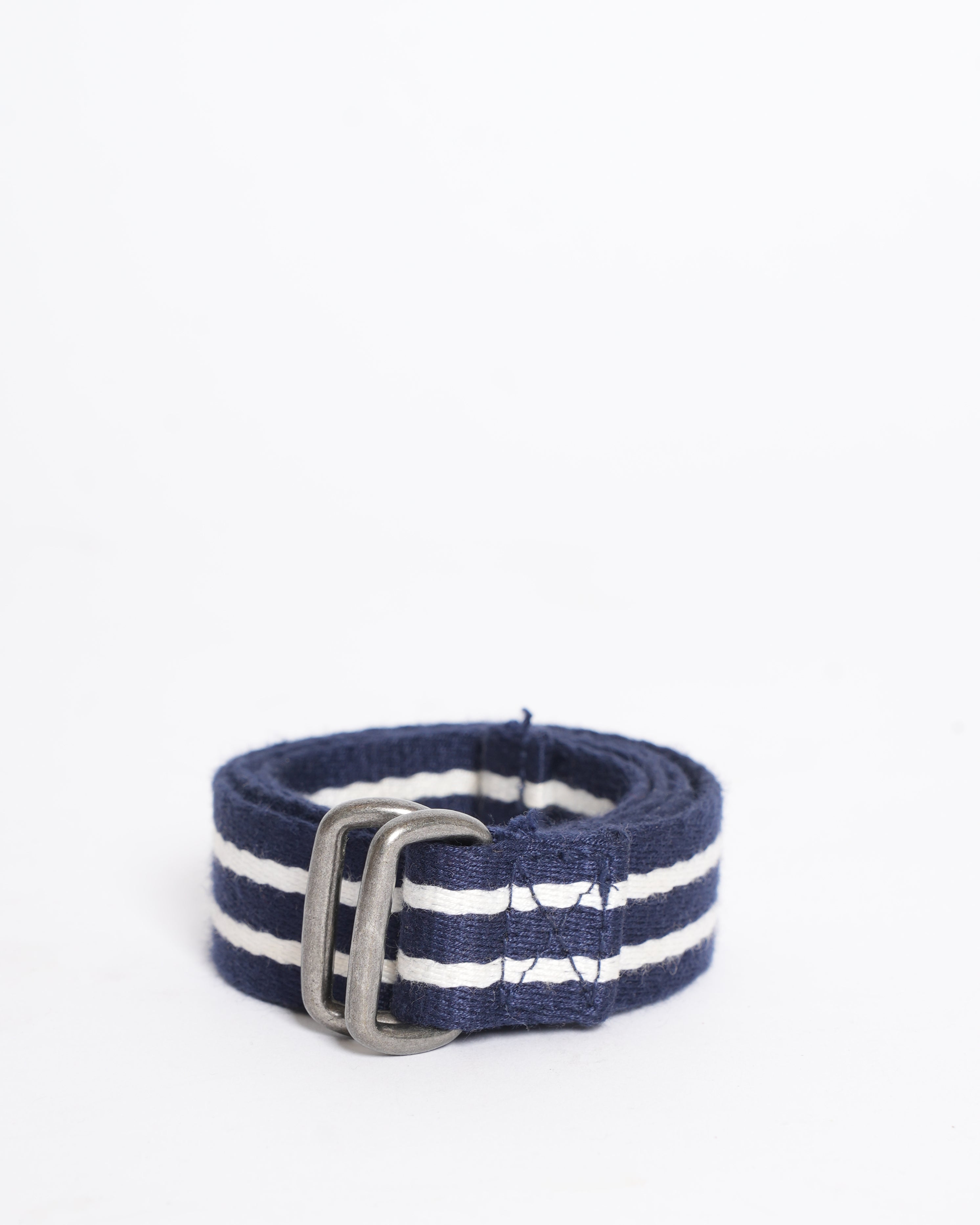 Polo by Ralph Lauren Kids Belt in White & Blue Stripes