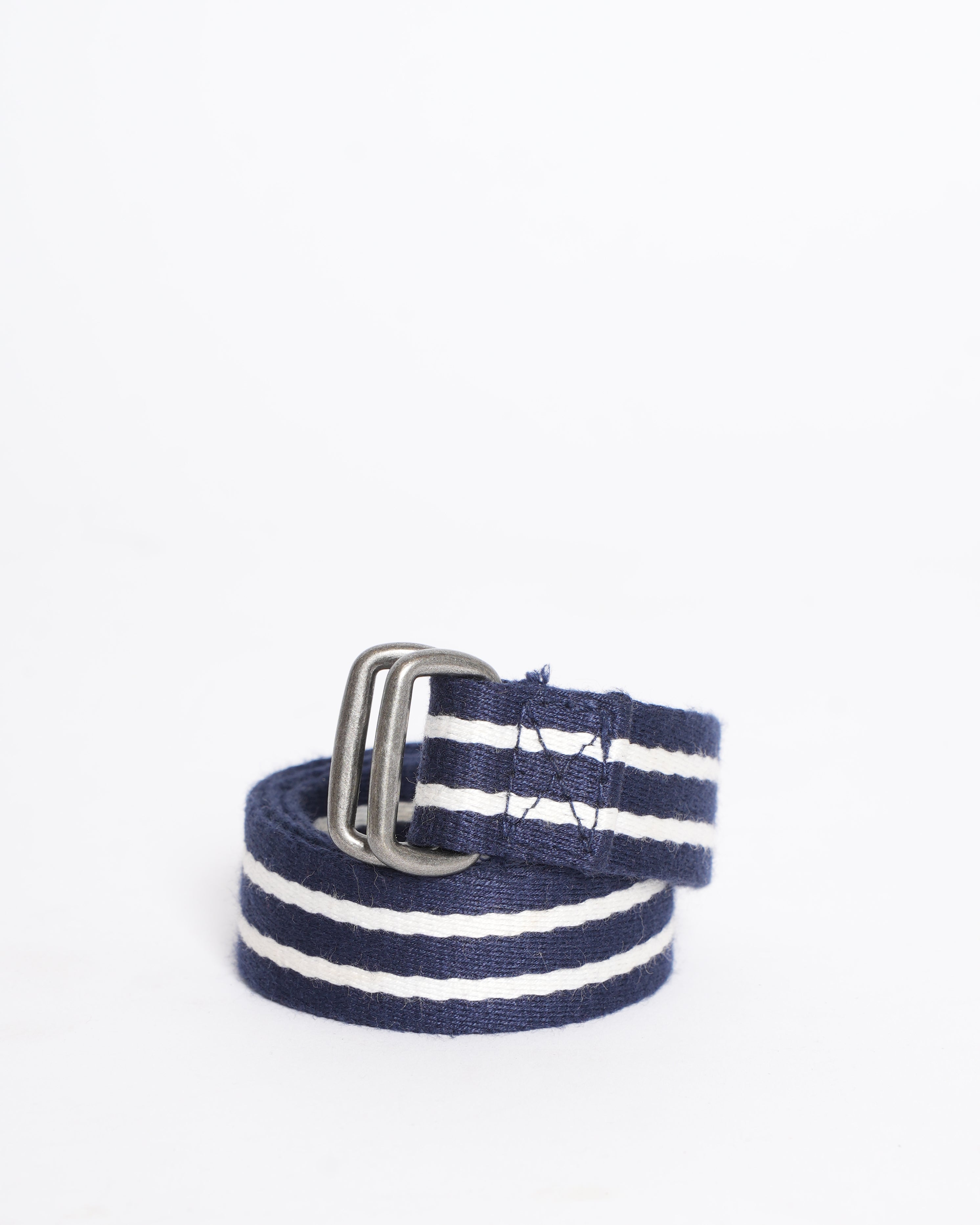 Polo by Ralph Lauren Kids Belt in White & Blue Stripes