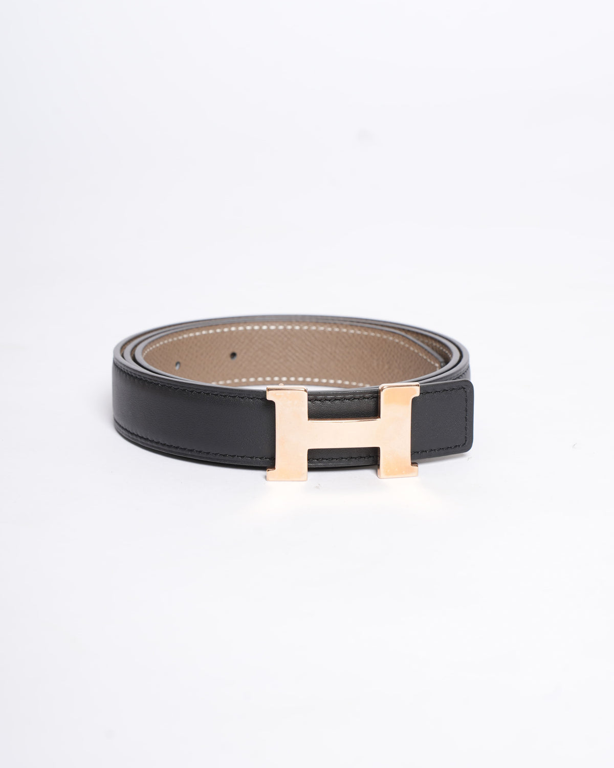 Hermès H buckle belt