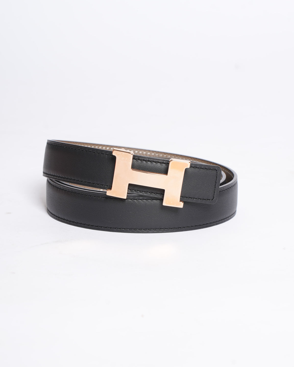 Hermès H buckle belt