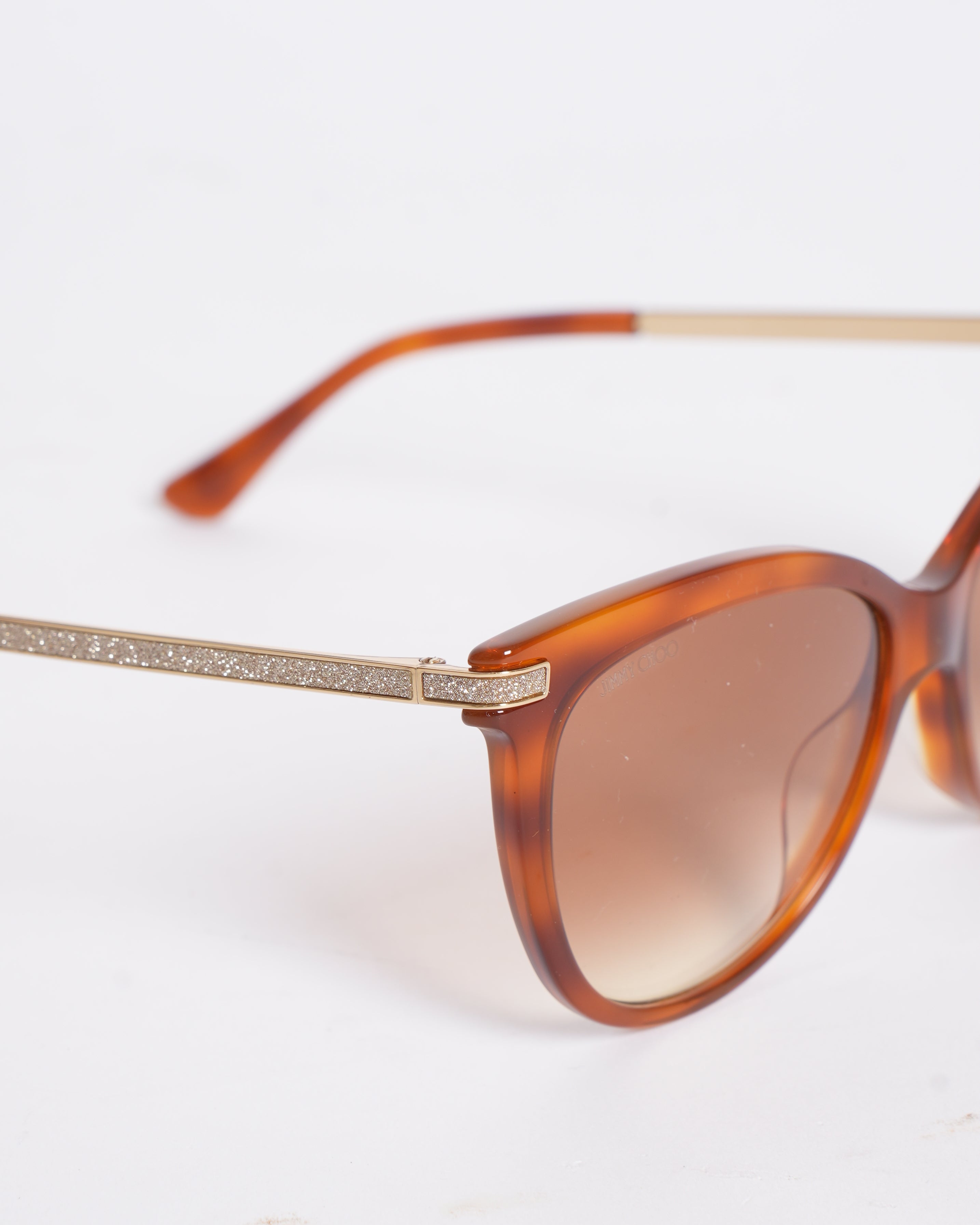 Jimmy Choo Brown Gradient Sunglasses