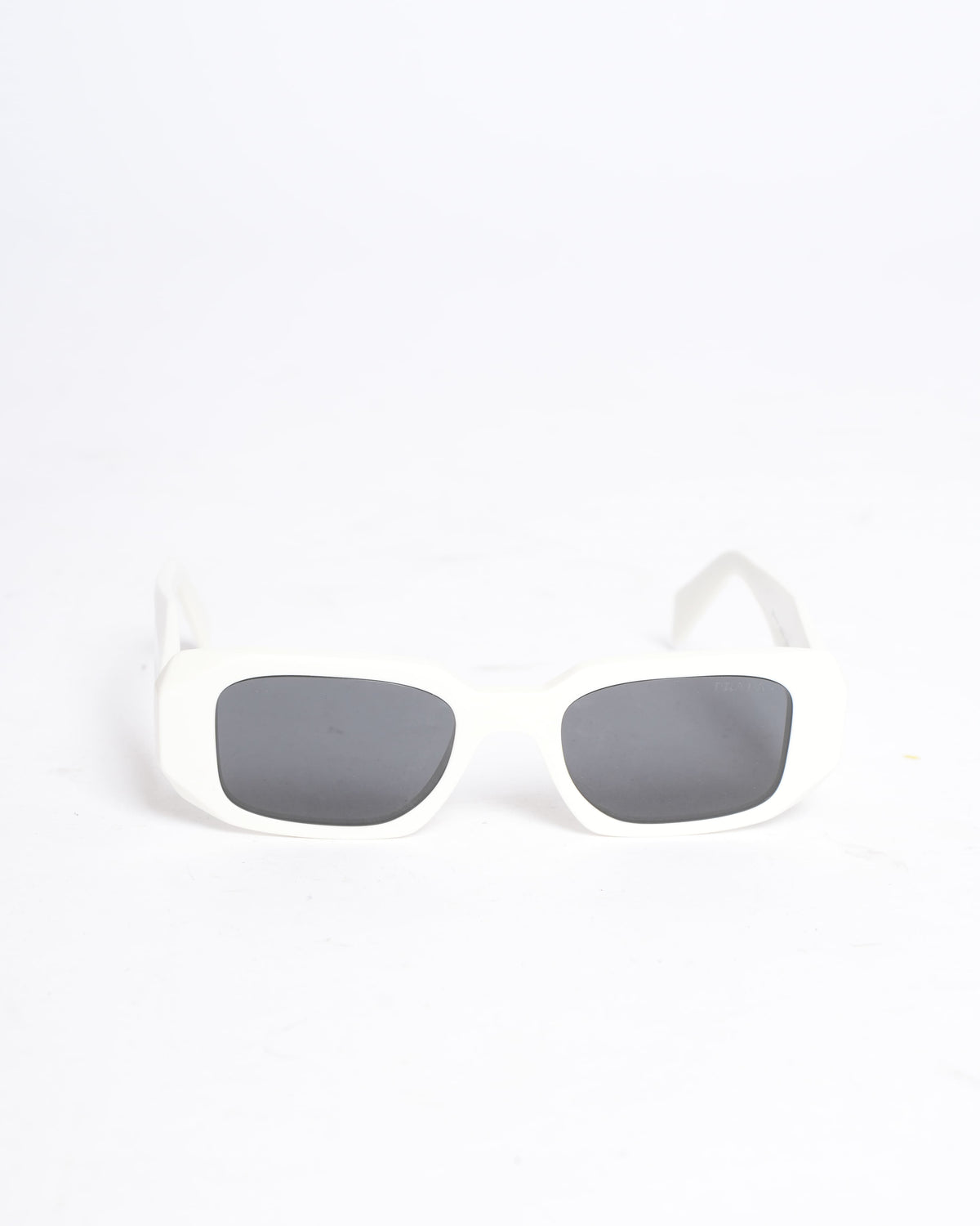 New Prada Women’s Acetate Sunglasses in White