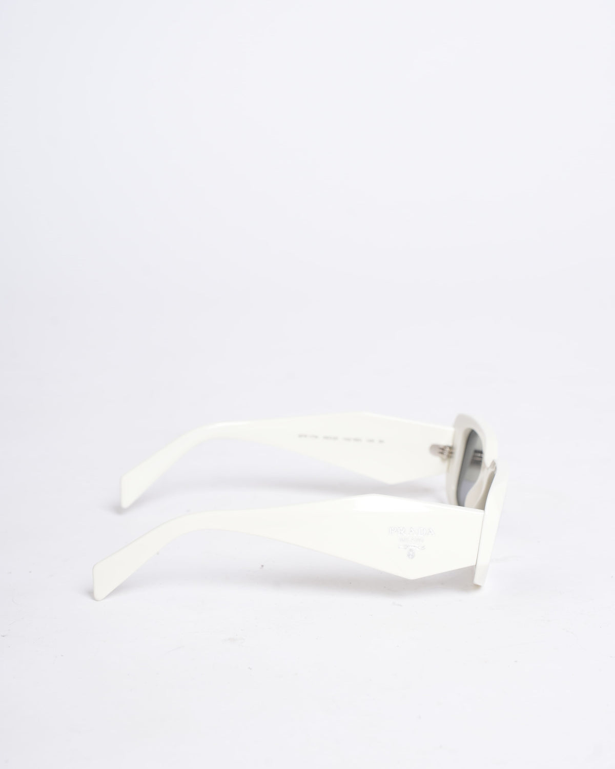 New Prada Women’s Acetate Sunglasses in White